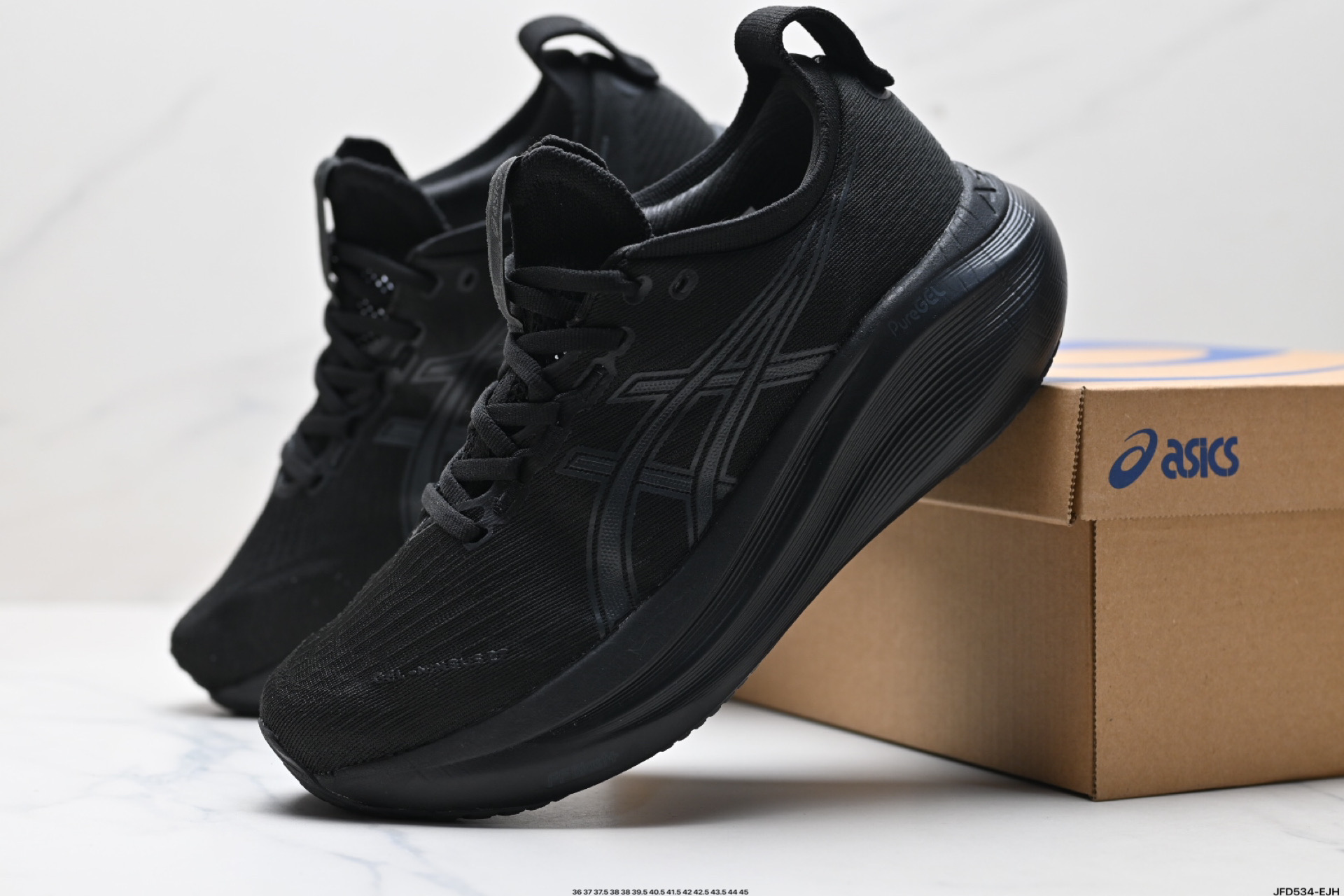 Asics Gel-Nimbus 27 舒适防滑耐磨低帮休闲跑步鞋 1011B956-001