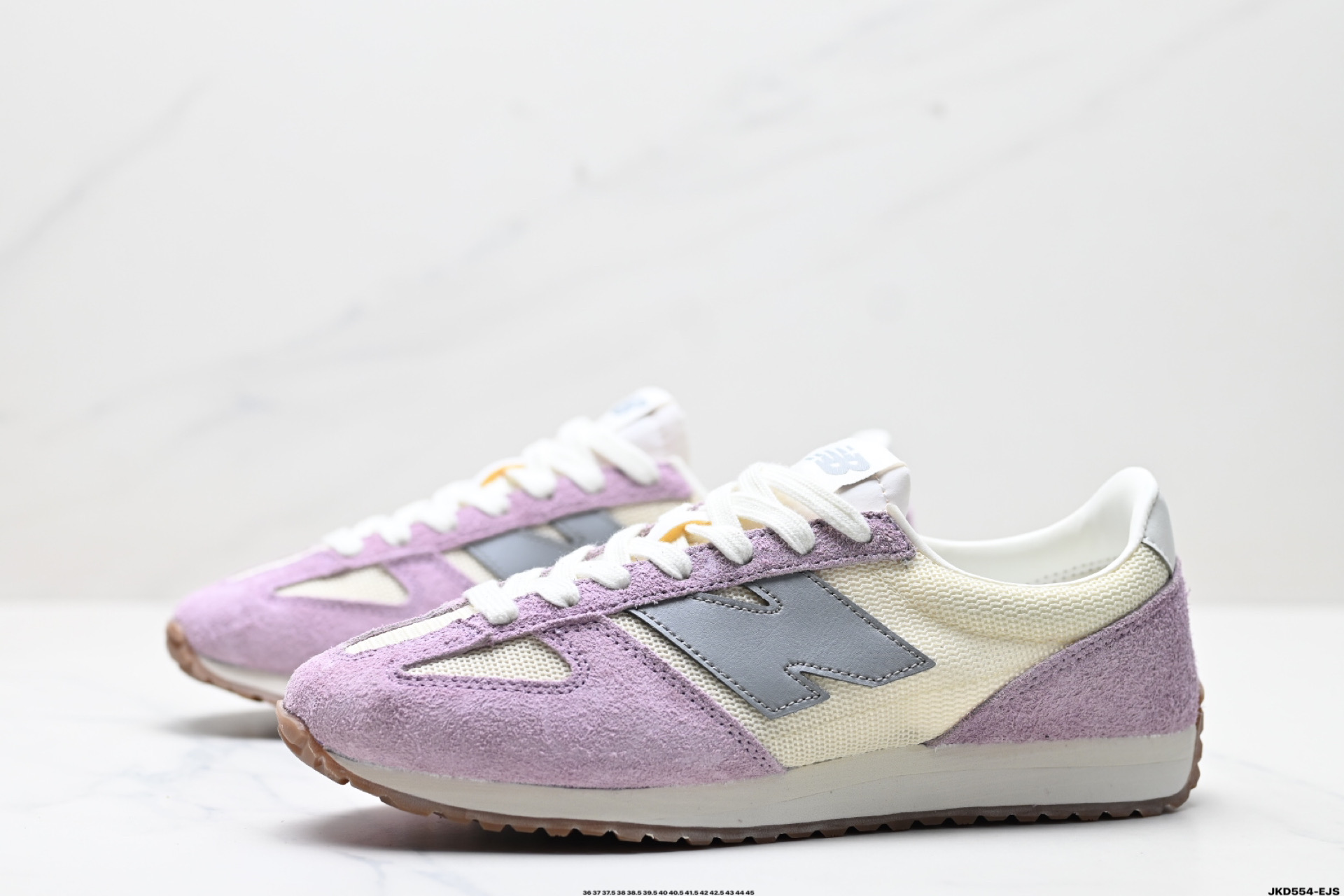 New Balance NB 471系列 织物牛剖层革 复古时尚 防滑耐磨低帮 生活休闲鞋 U471AL
