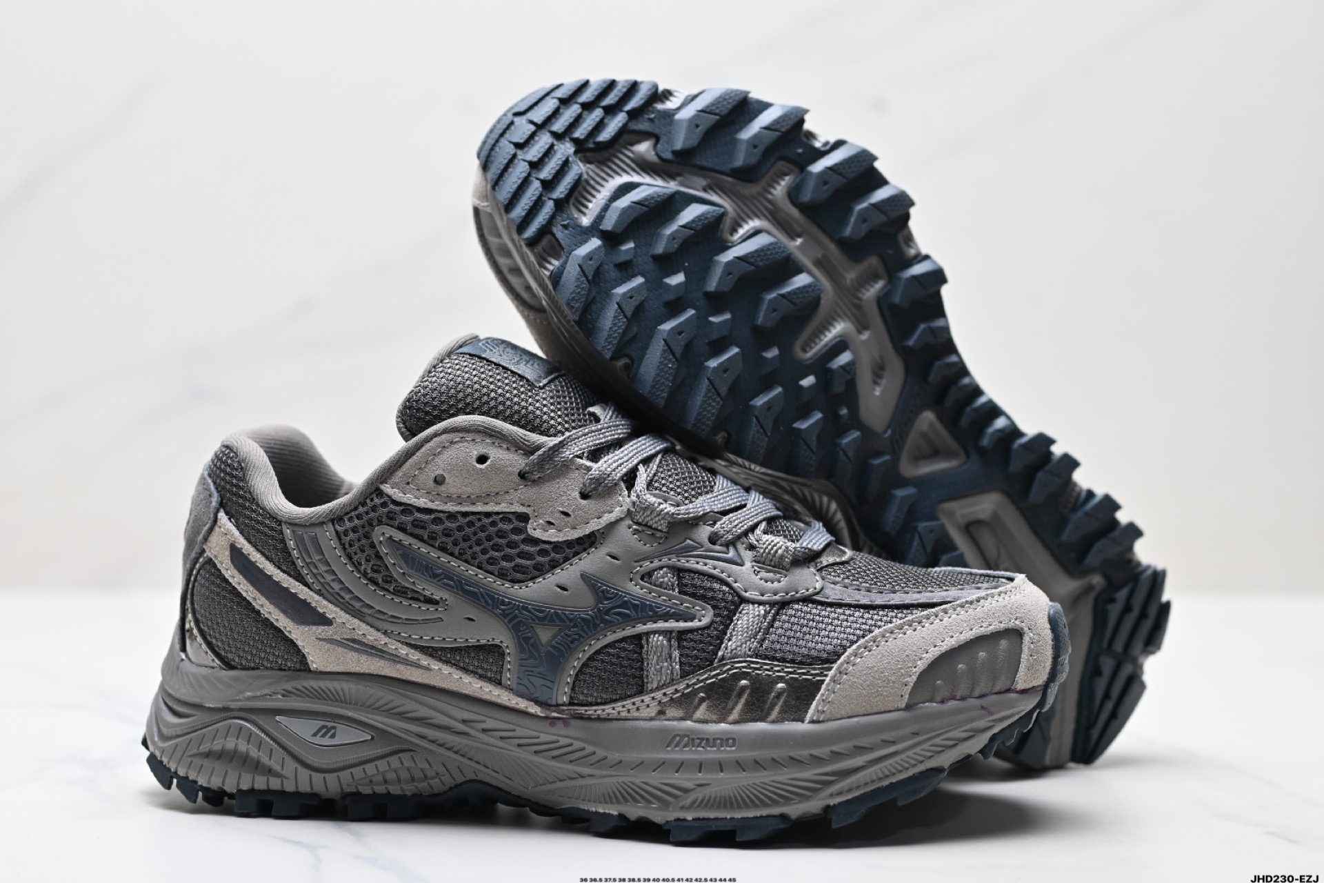 210 美津浓Mizuno Racer ADV 复古百搭 舒适 防滑耐磨透气网面 低帮 户外功能鞋 D1GH24