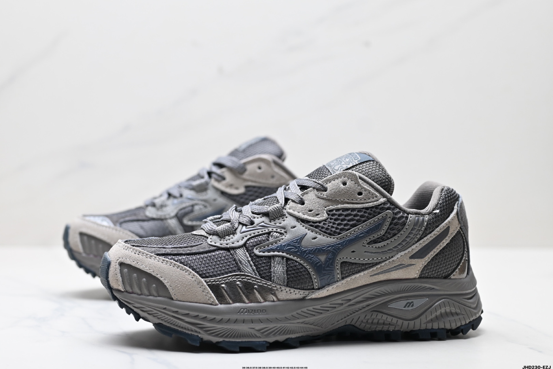 210 美津浓Mizuno Racer ADV 复古百搭 舒适 防滑耐磨透气网面 低帮 户外功能鞋 D1GH24