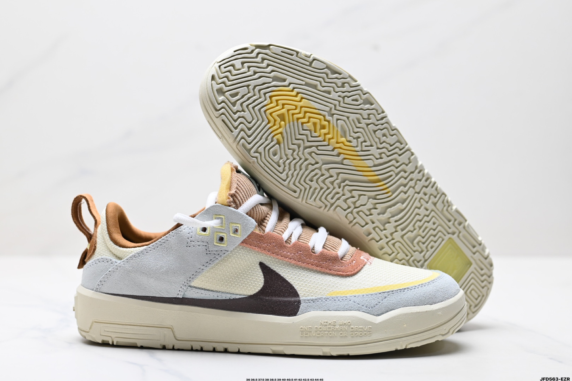 180 Nike SB DAY ONE 绒面革 网布皮革绒面 简约舒适革防滑减震耐磨透气 低帮 休闲鞋  HQ3475-121