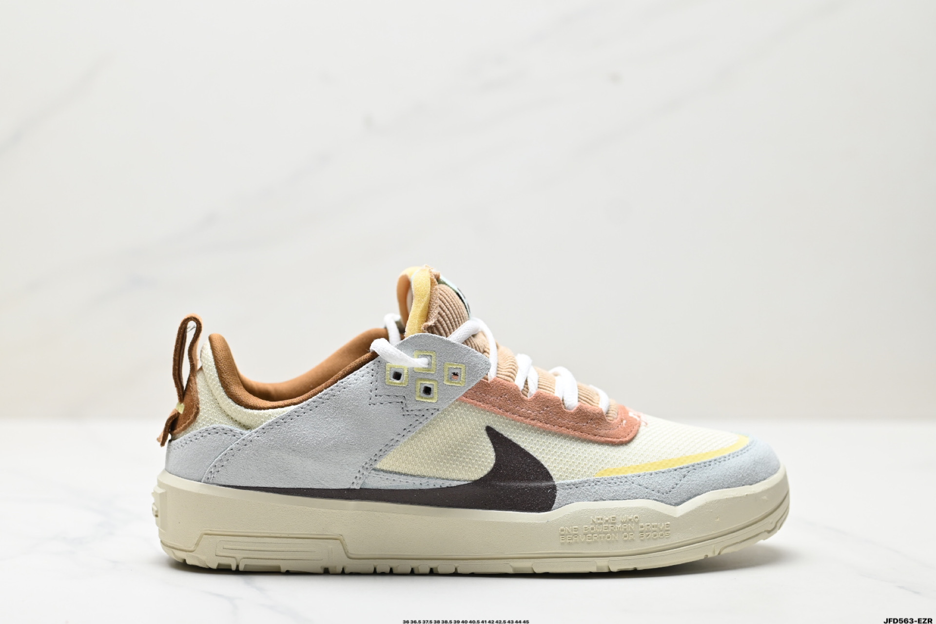 180 Nike SB DAY ONE 绒面革 网布皮革绒面 简约舒适革防滑减震耐磨透气 低帮 休闲鞋  HQ3475-121