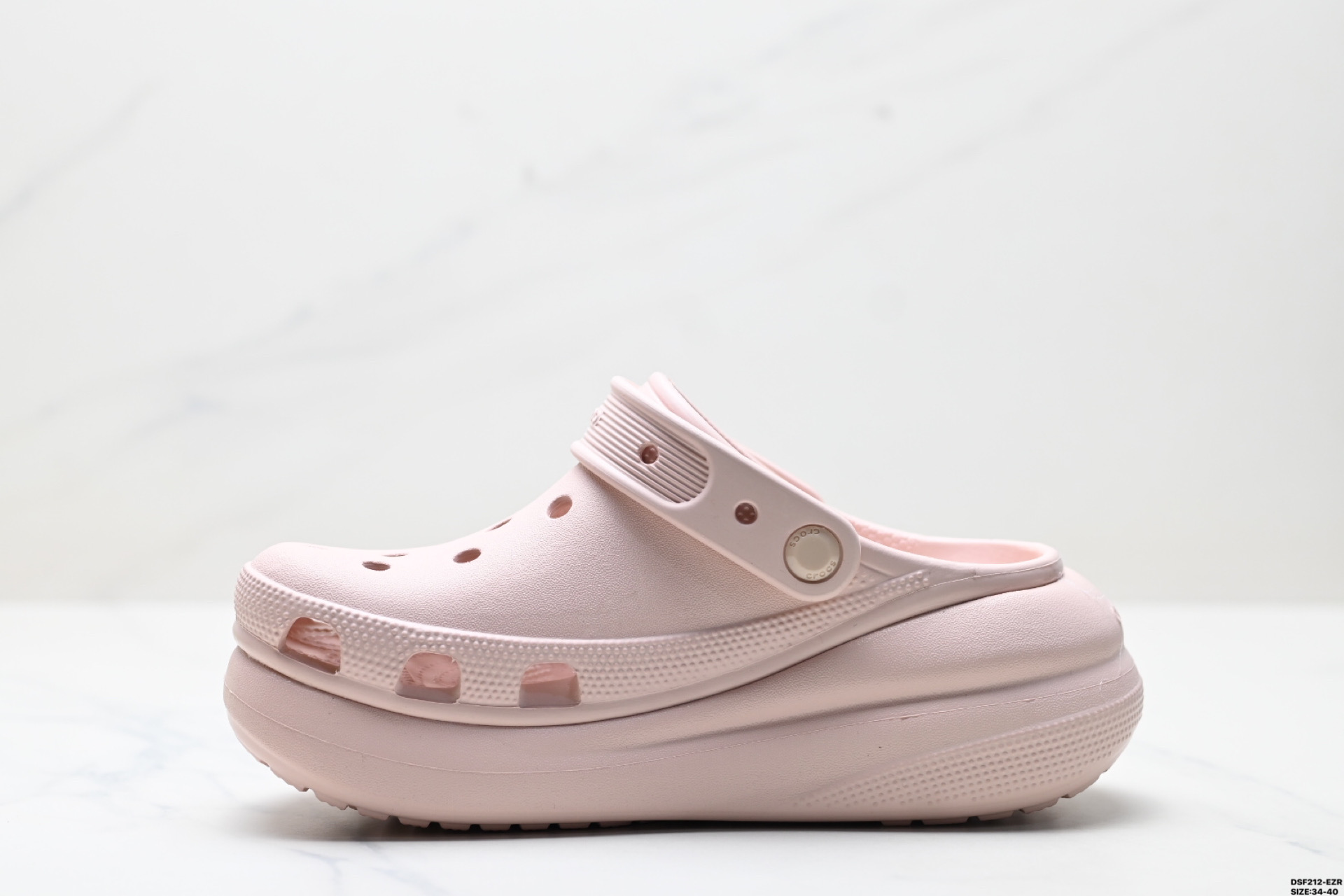 105 Crocs卡骆驰 EVA 泡芙洞洞鞋 一体成型 室外沙滩涉水休闲运动拖鞋