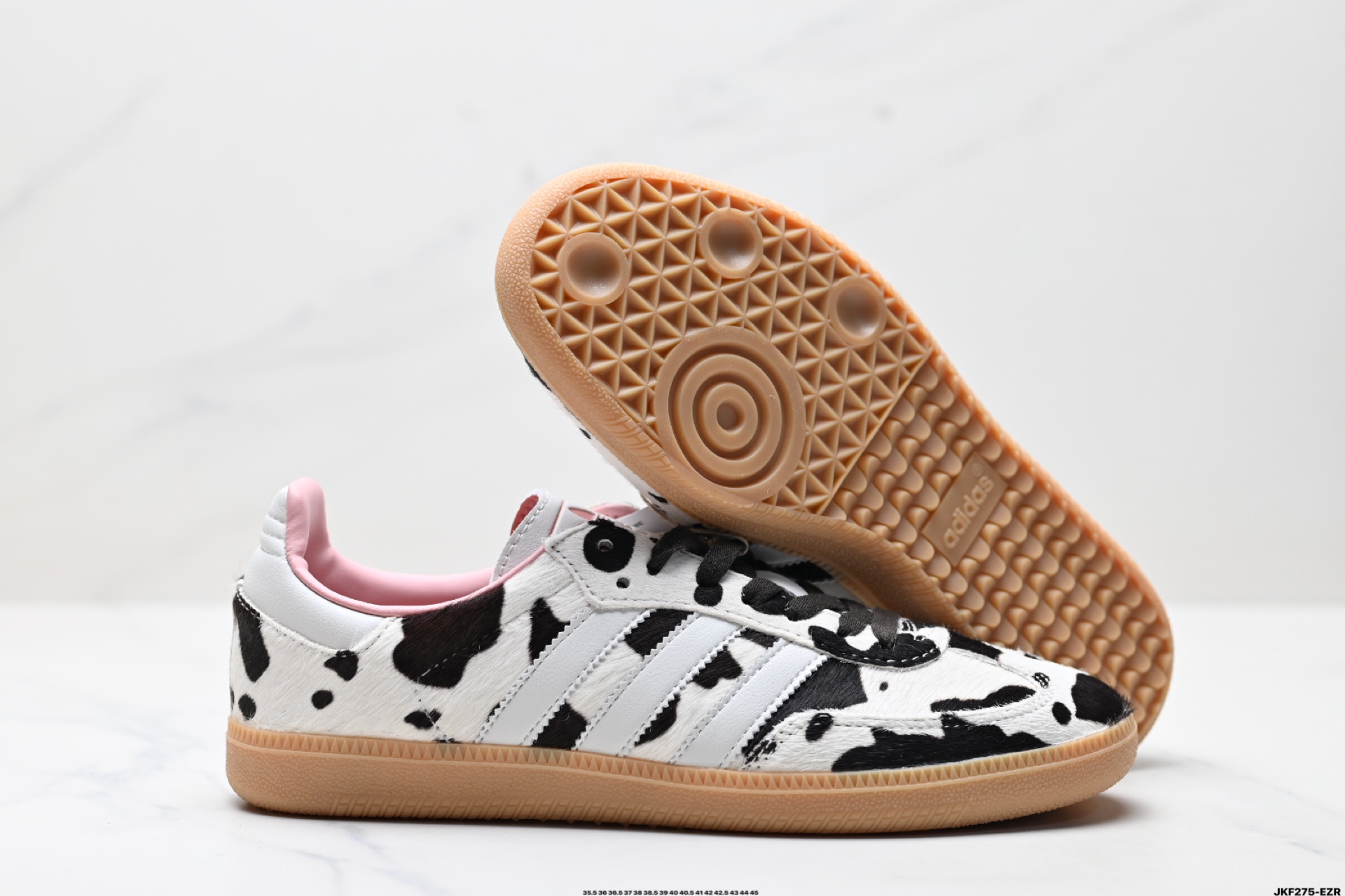 175 阿迪达斯三叶草Adidas Originals Samba OG 桑巴舞系列绅士德训足球风百搭低帮休闲运动板鞋  JR1256