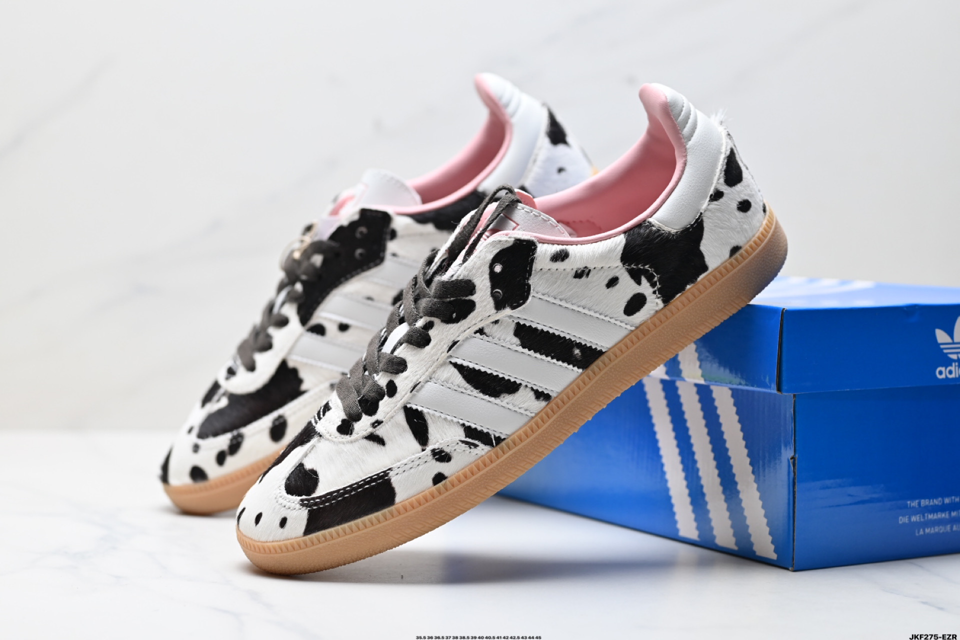 175 阿迪达斯三叶草Adidas Originals Samba OG 桑巴舞系列绅士德训足球风百搭低帮休闲运动板鞋  JR1256