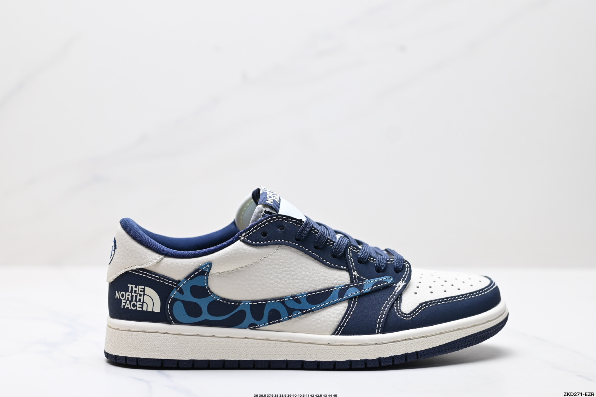 280 AJ1倒勾Travis Scott x Air Jordan 1 ” Reverse Mocha “ AJ1乔1 TS 闪电 联名倒钩 低帮文化篮球鞋  LD2025-003