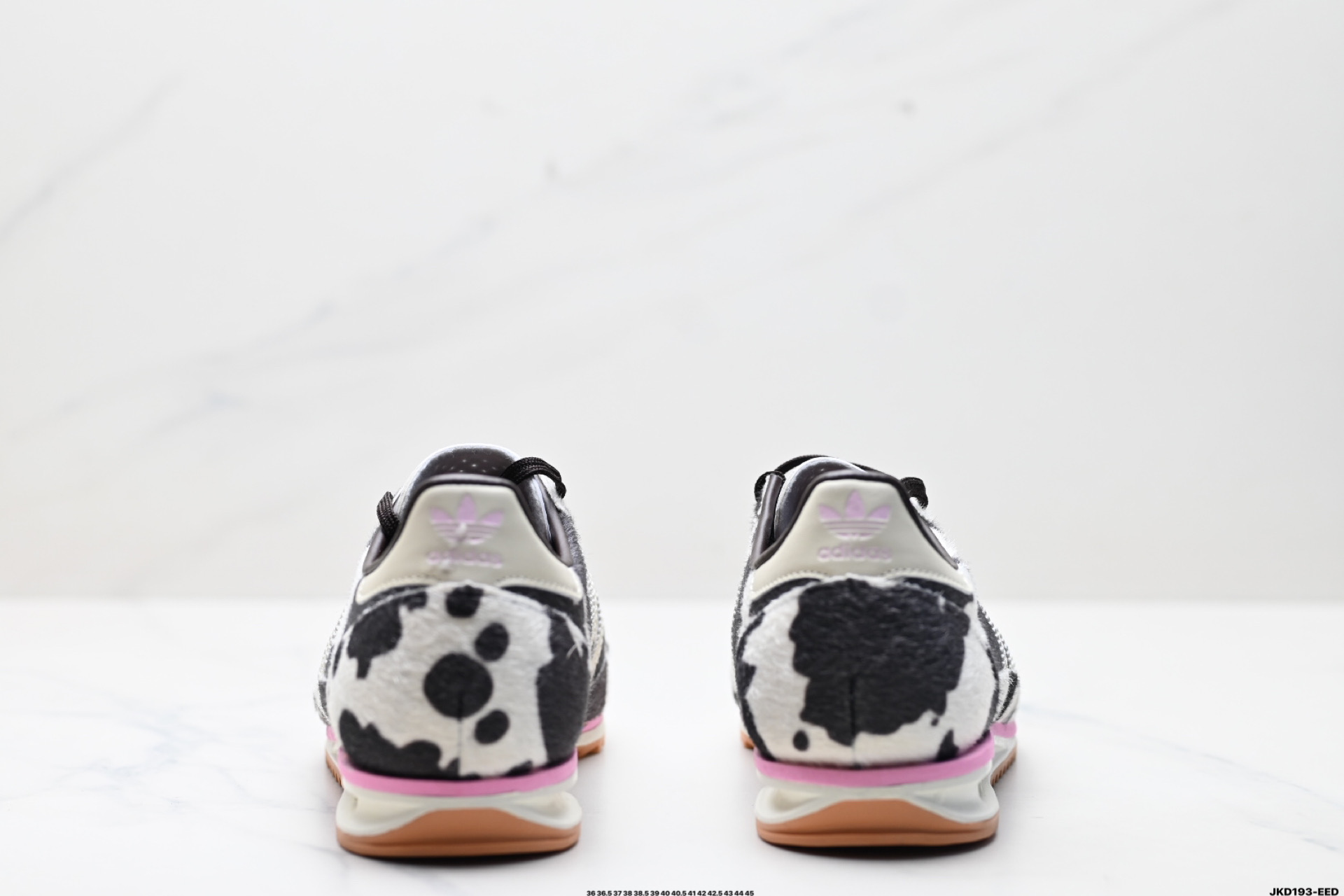 170 阿迪达斯Adida Adizero SL 72 COW Print 三叶草复古休闲跑步鞋休闲运动鞋  JR1255