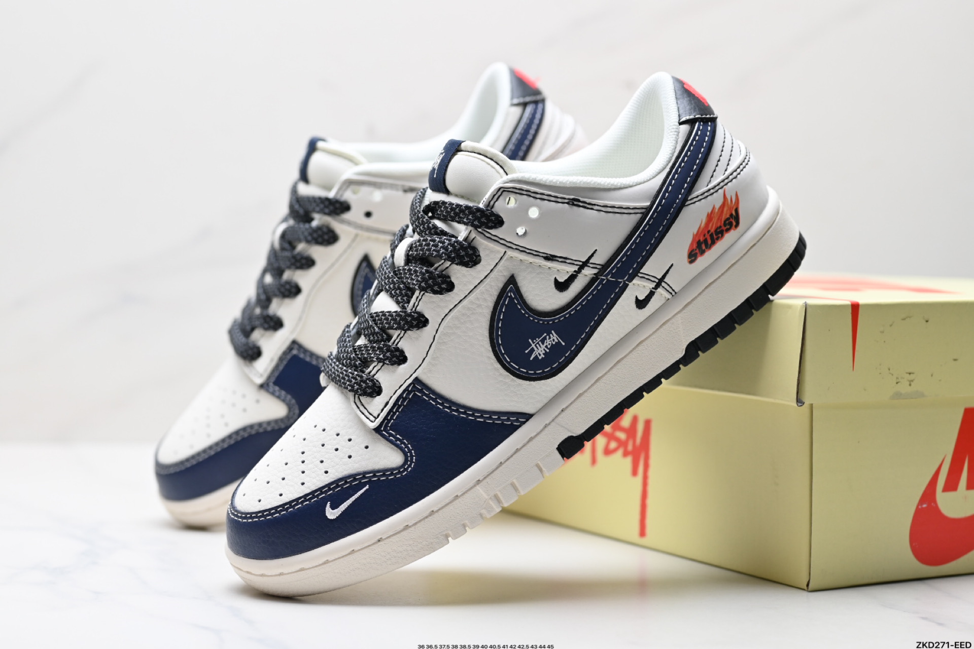 280 NK Dunk Low Retro “DIY高端定制” 低帮休闲运动板鞋   ZH2598-226