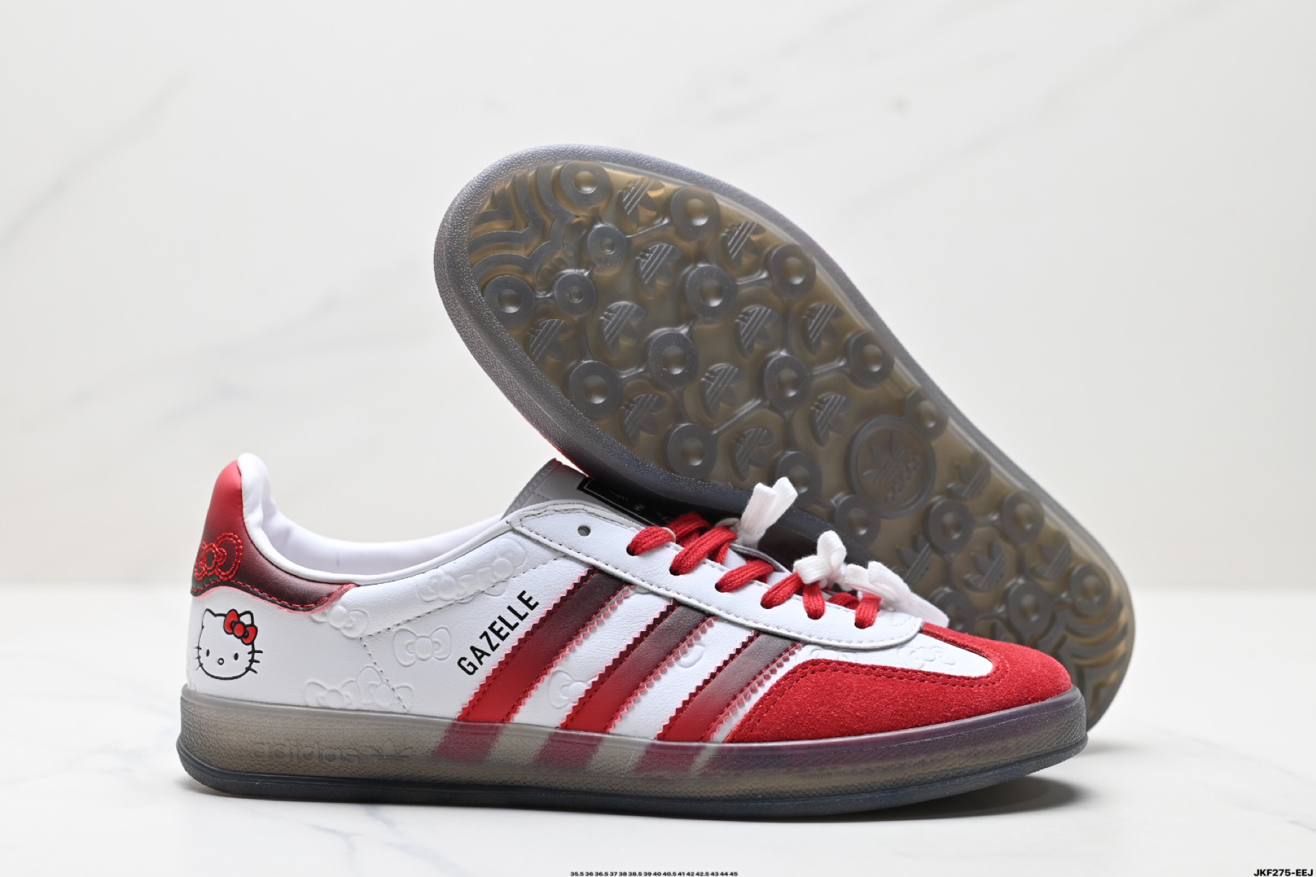 175 adidas Originals Gazelle Indoor 三叶草休闲防滑耐磨低帮板鞋  II0013