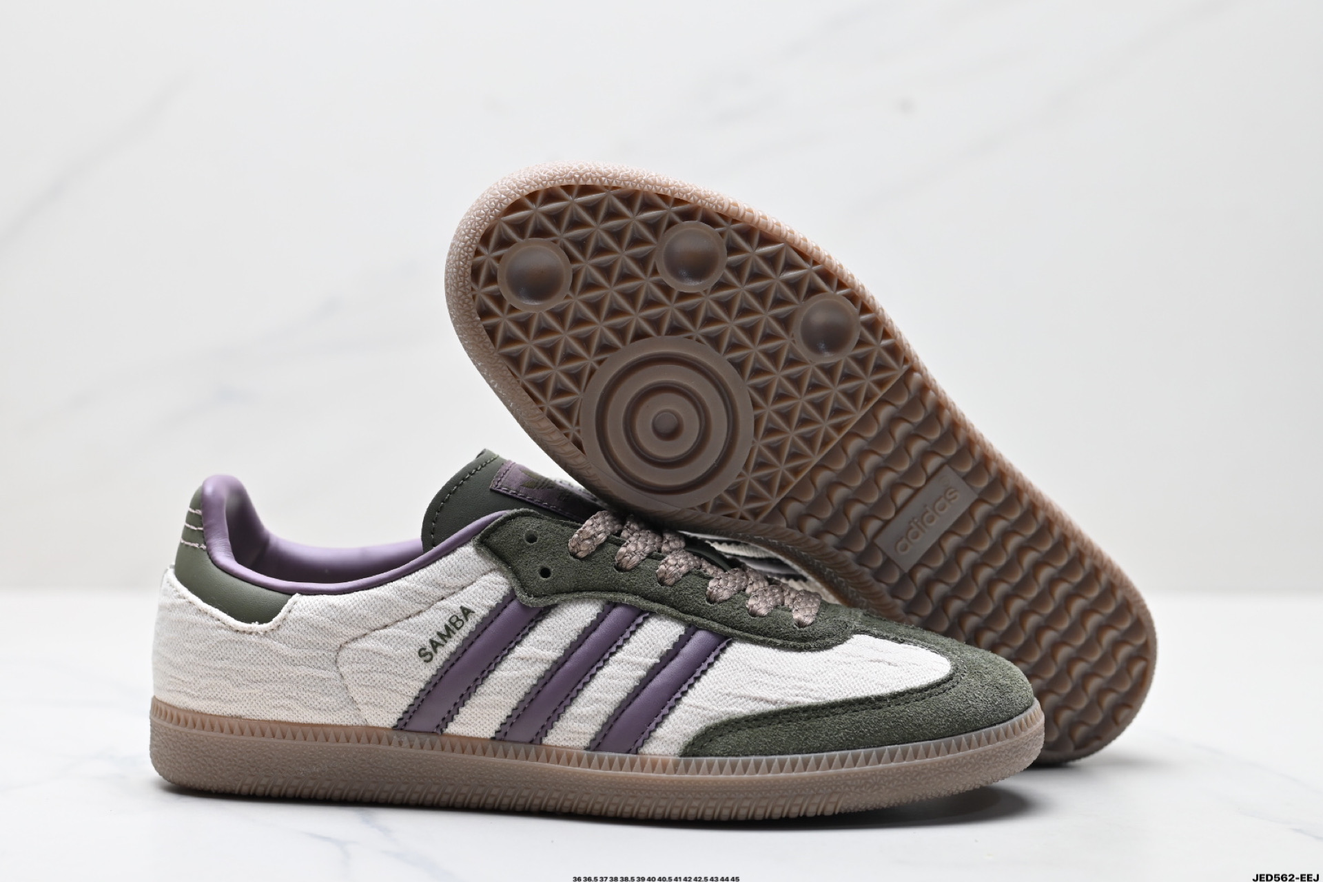 160 阿迪达斯三叶草Adidas Originals Samba OG 桑巴舞系列绅士德训足球风百搭低帮休闲运动板鞋  JP5705