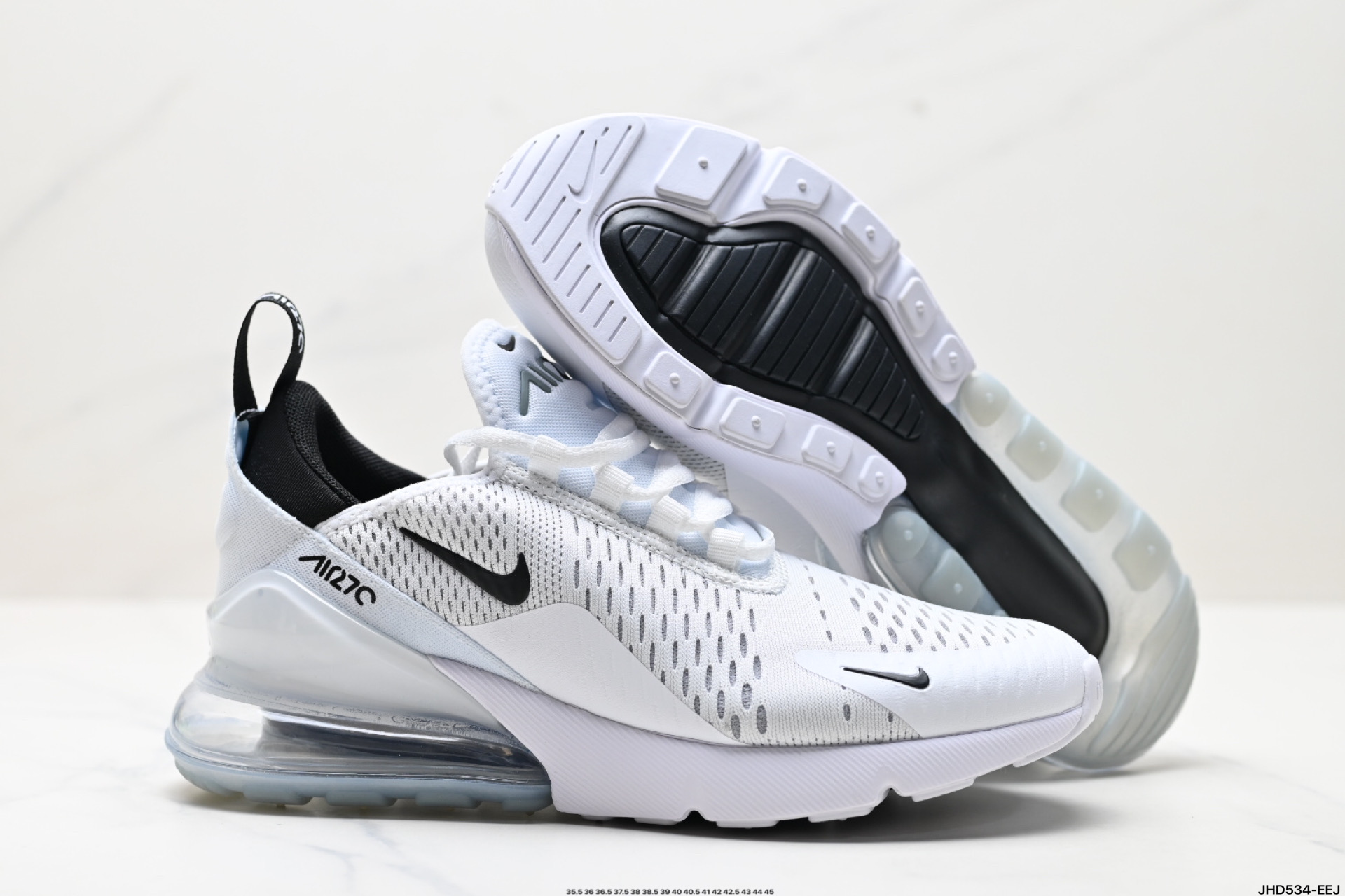 200 Nike Air Max 270混合科技透气后掌半气垫慢跑鞋 AH8050-002