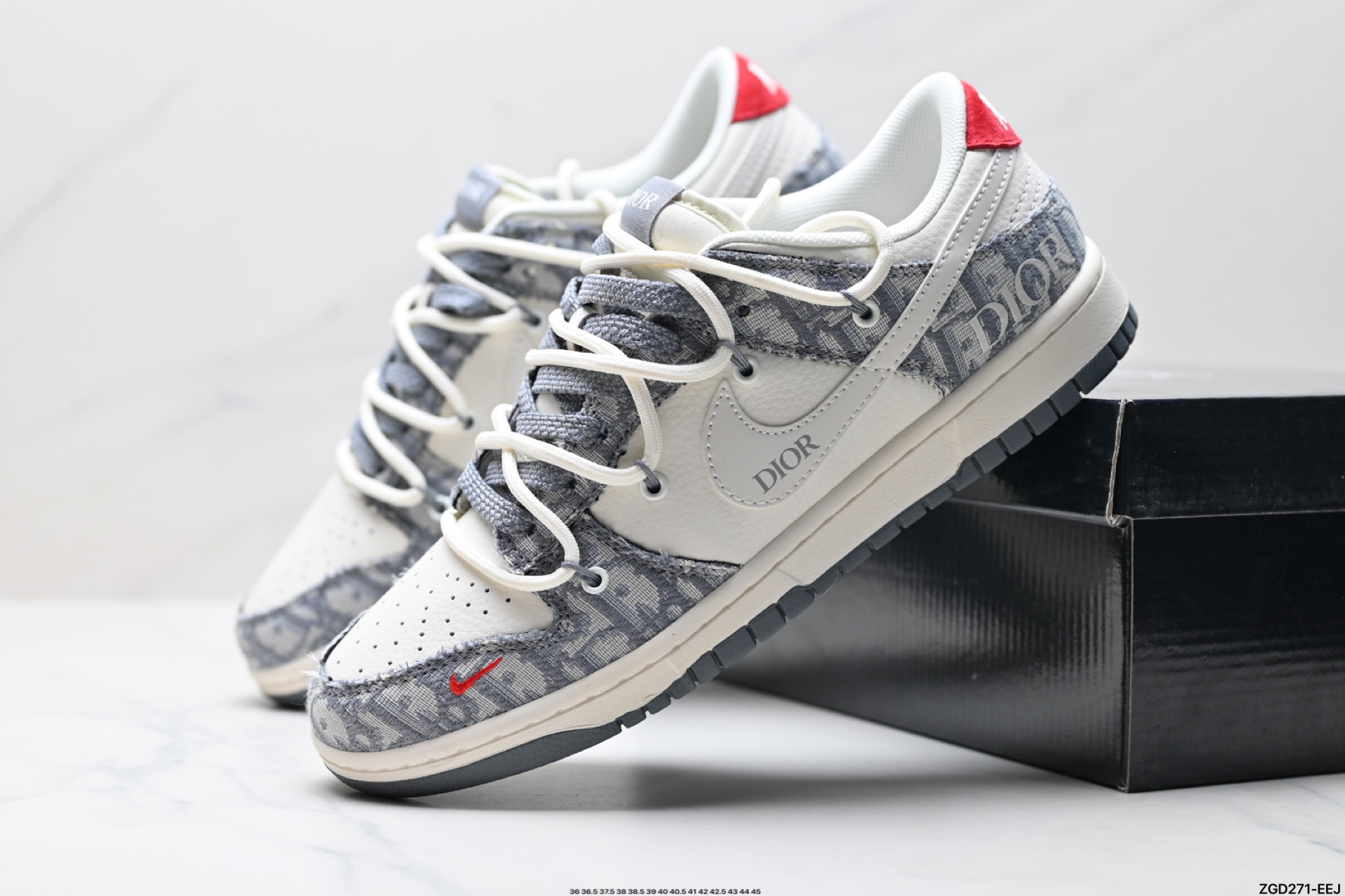 300 NK Dunk Low Retro “DIY高端定制” 低帮休闲运动板鞋   SJ2068-316