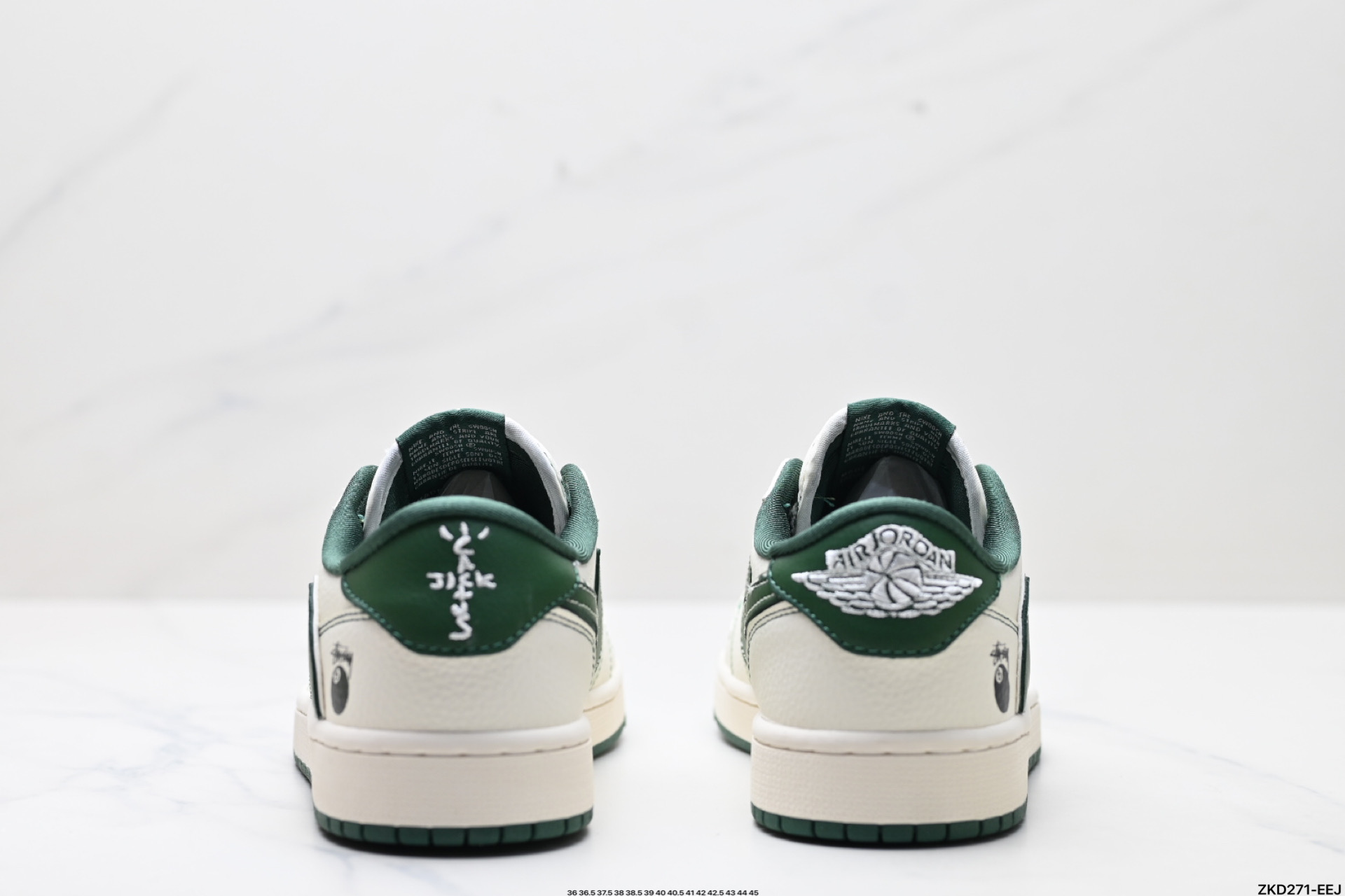 280 AJ1倒勾Travis Scott x Air Jordan 1 ” Reverse Mocha “ AJ1乔1 TS 闪电 联名倒钩 低帮文化篮球鞋   ZH2598-243