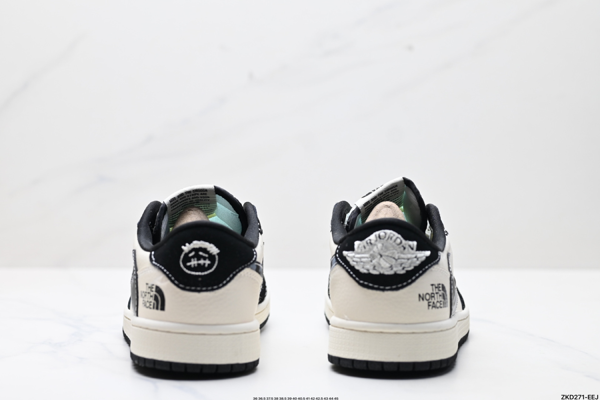 280 AJ1倒勾Travis Scott x Air Jordan 1 ” Reverse Mocha “ AJ1乔1 TS 闪电 联名倒钩 低帮文化篮球鞋  XS2024-021