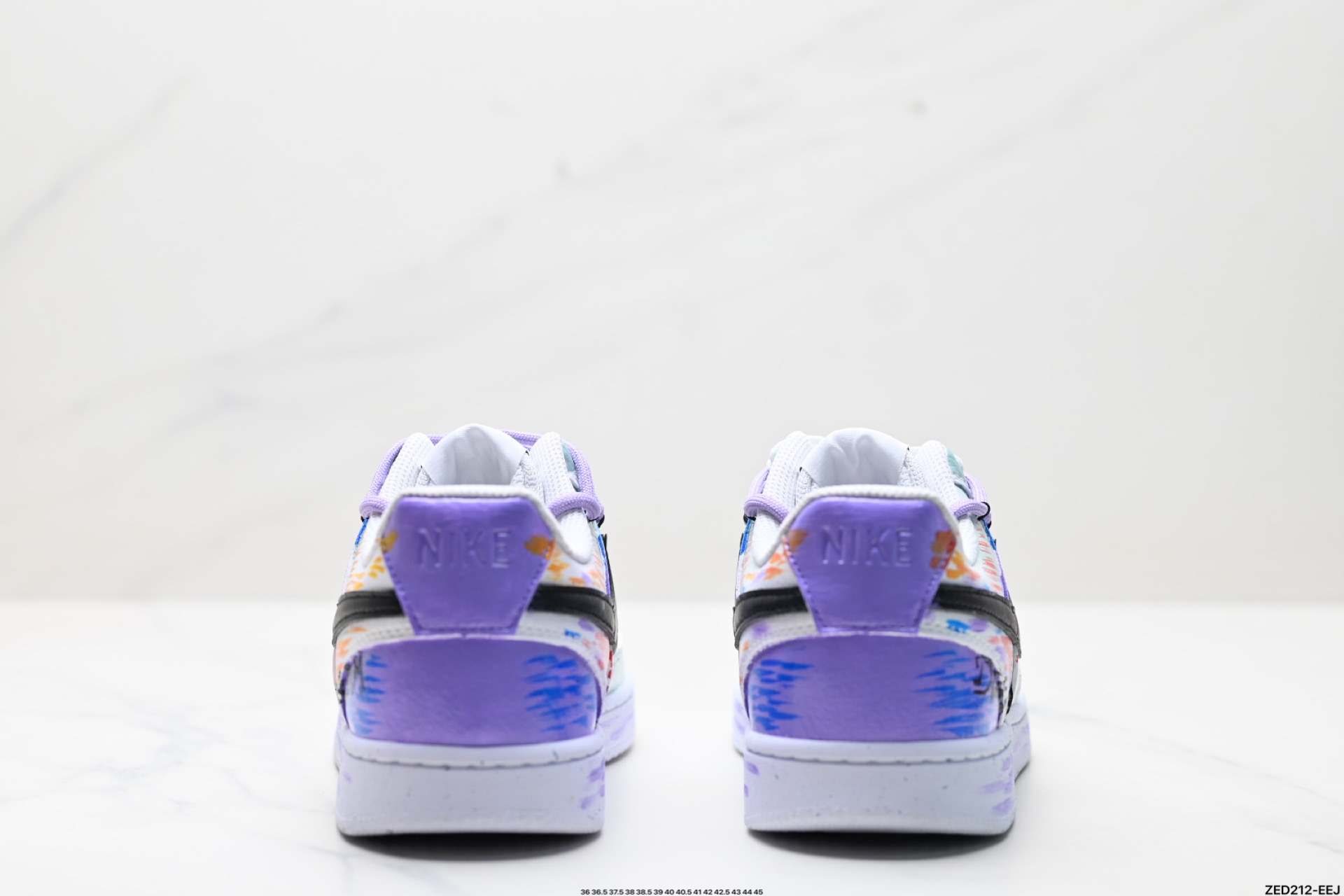 270 NIKE COURT VISION LO ‘DIY’定制 低帮百搭 透气休闲运动板鞋 DH2978-077