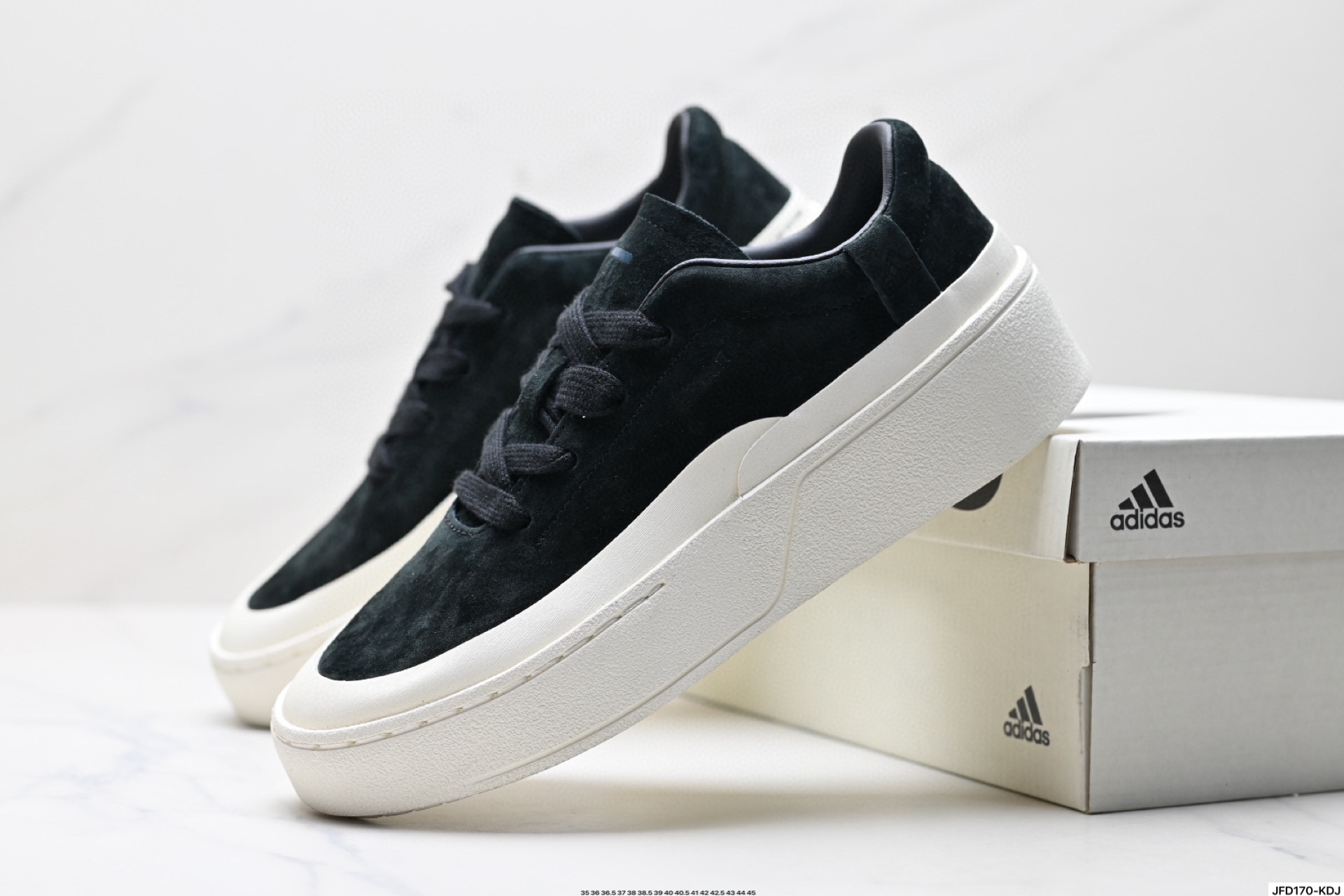 180 Adidas LABCOURT 百搭休闲轻松舒适 耐磨透气低帮 板鞋   JS0555