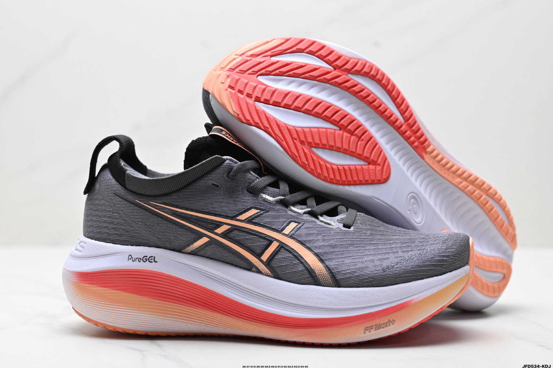 180 Asics Gel-Nimbus 27 舒适防滑耐磨低帮休闲跑步鞋  1011B958-021