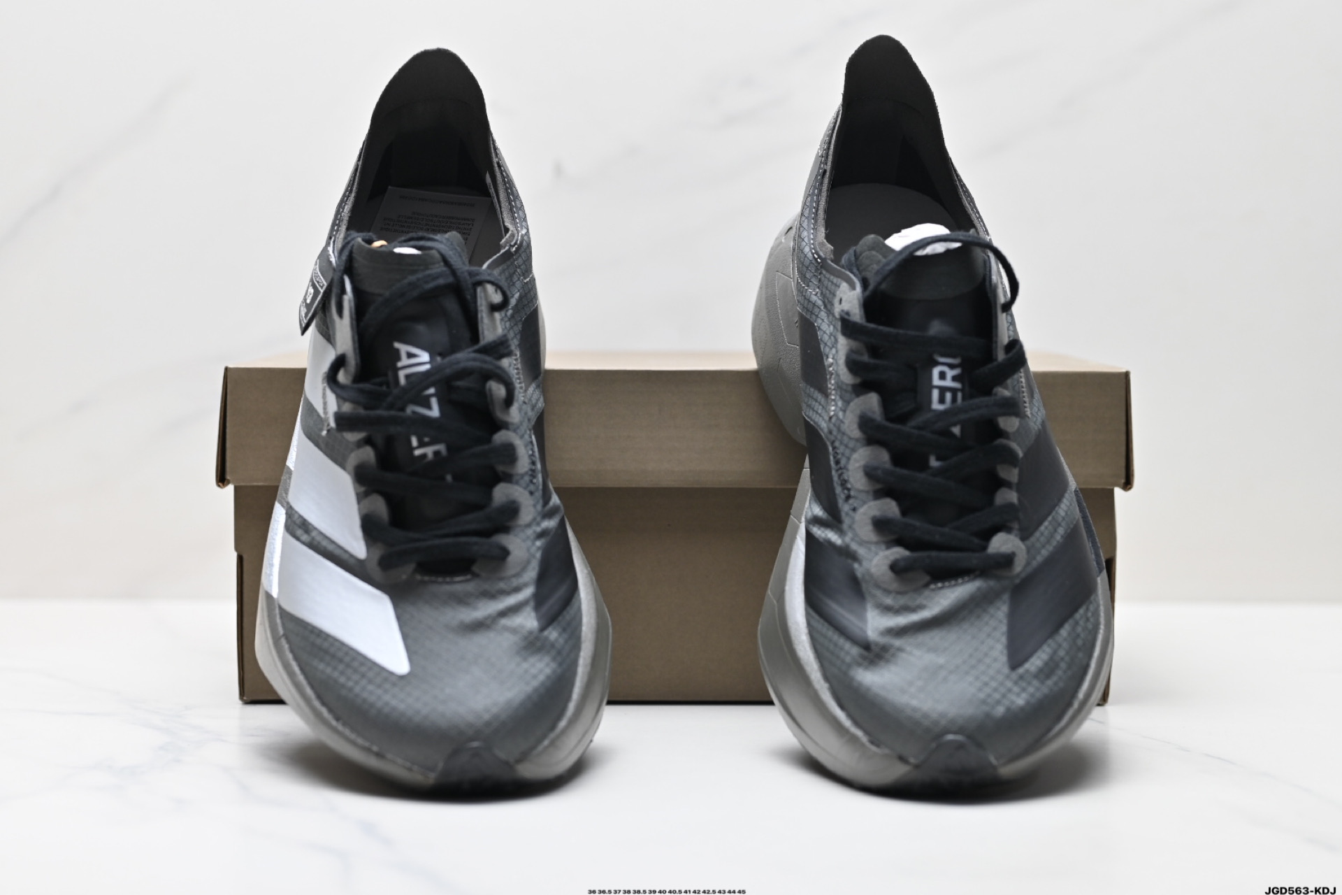 190 Y-3 Adidas Adizero Adios Pro 4M 马拉松飞线贾卡轻质透气休闲运动跑步鞋   JS3155