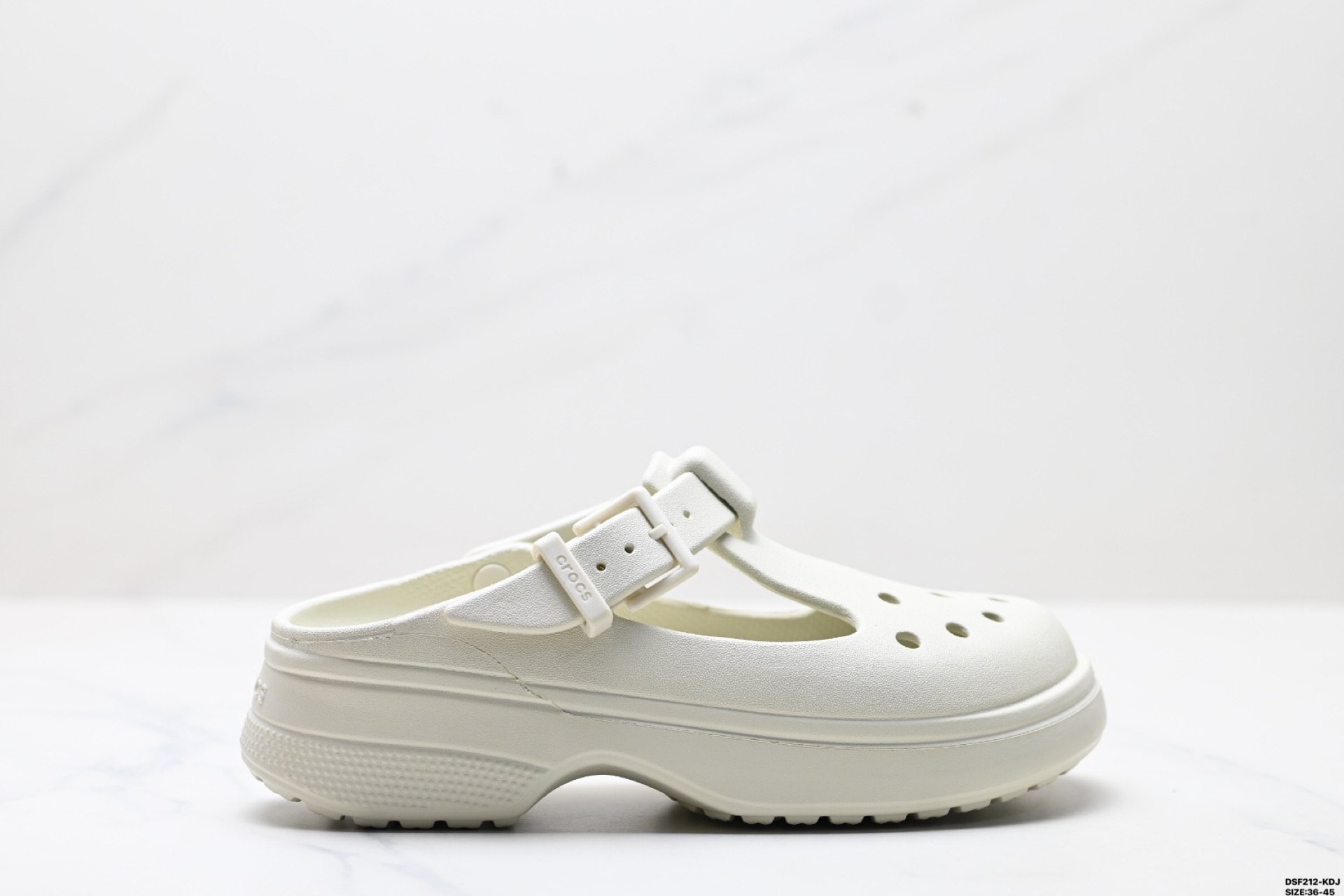105 Crocs卡骆驰 经典玛丽珍 EVA 轻便套脚 洞洞鞋