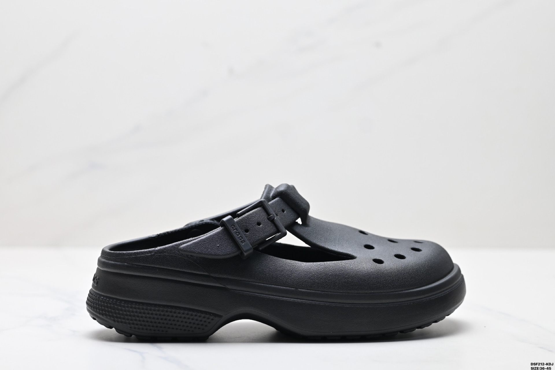 105 Crocs卡骆驰 经典玛丽珍 EVA 轻便套脚 洞洞鞋