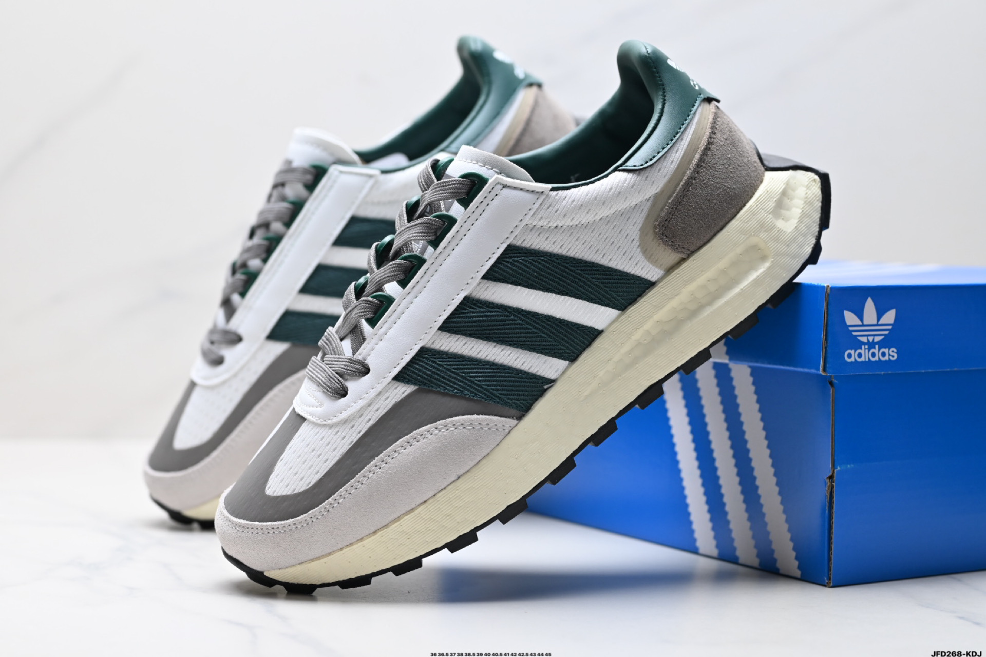 180 阿迪达斯Adidas Retropy E5 W.R.P 三叶草新款运动休闲爆米花跑鞋  IE3910