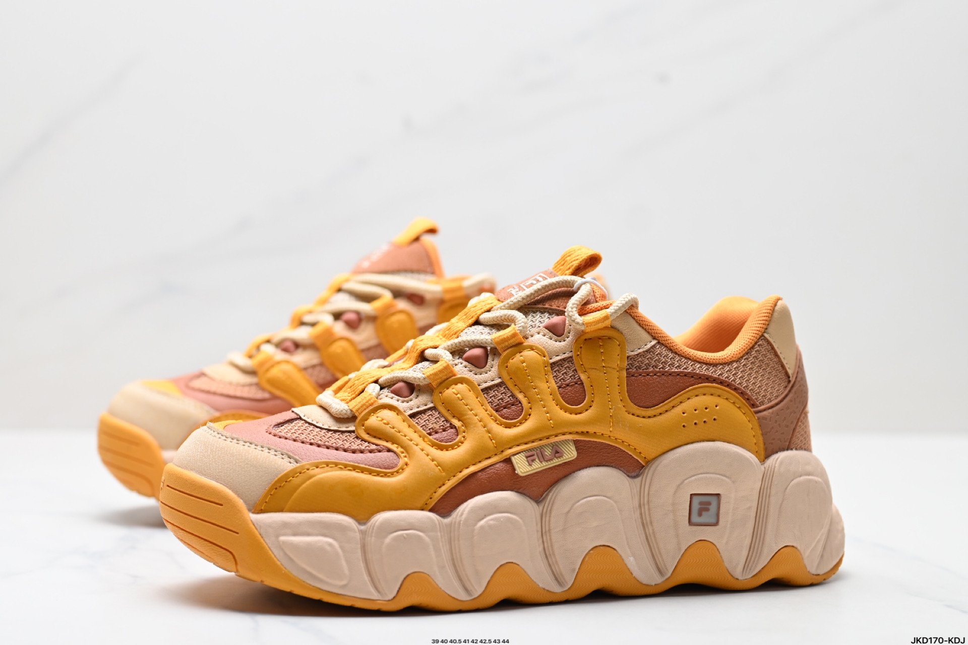 Fila x Etudes Retro Chunky Sneakers, Low Top, Lace-Up, Shock Absorbent 5 i1743442519249 354 0 3