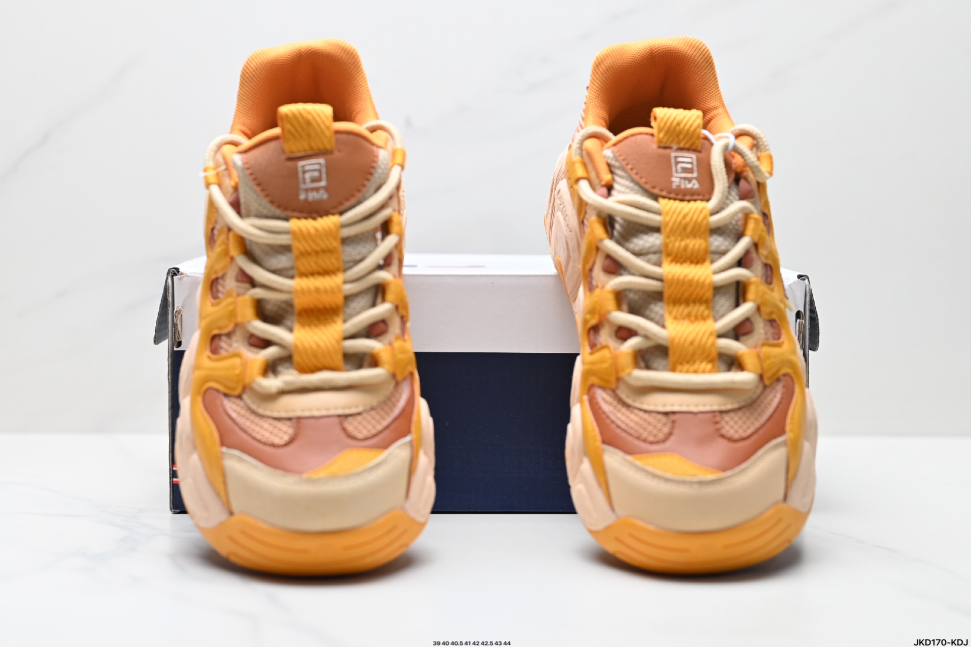 Fila x Etudes Retro Chunky Sneakers, Low Top, Lace-Up, Shock Absorbent 8 i1743442519250 8023 0 6