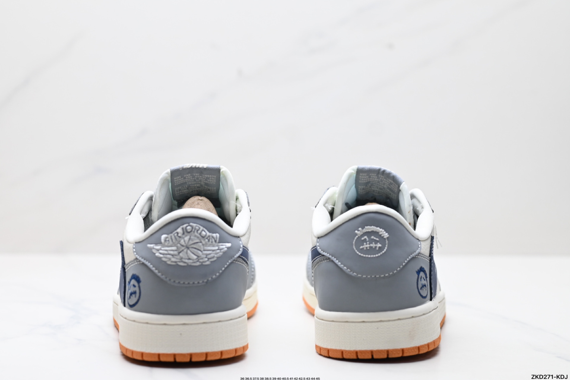 280 AJ1倒勾Travis Scott x Air Jordan 1 ” Reverse Mocha “ AJ1乔1 TS 闪电 联名倒钩 低帮文化篮球鞋  LD2025-005