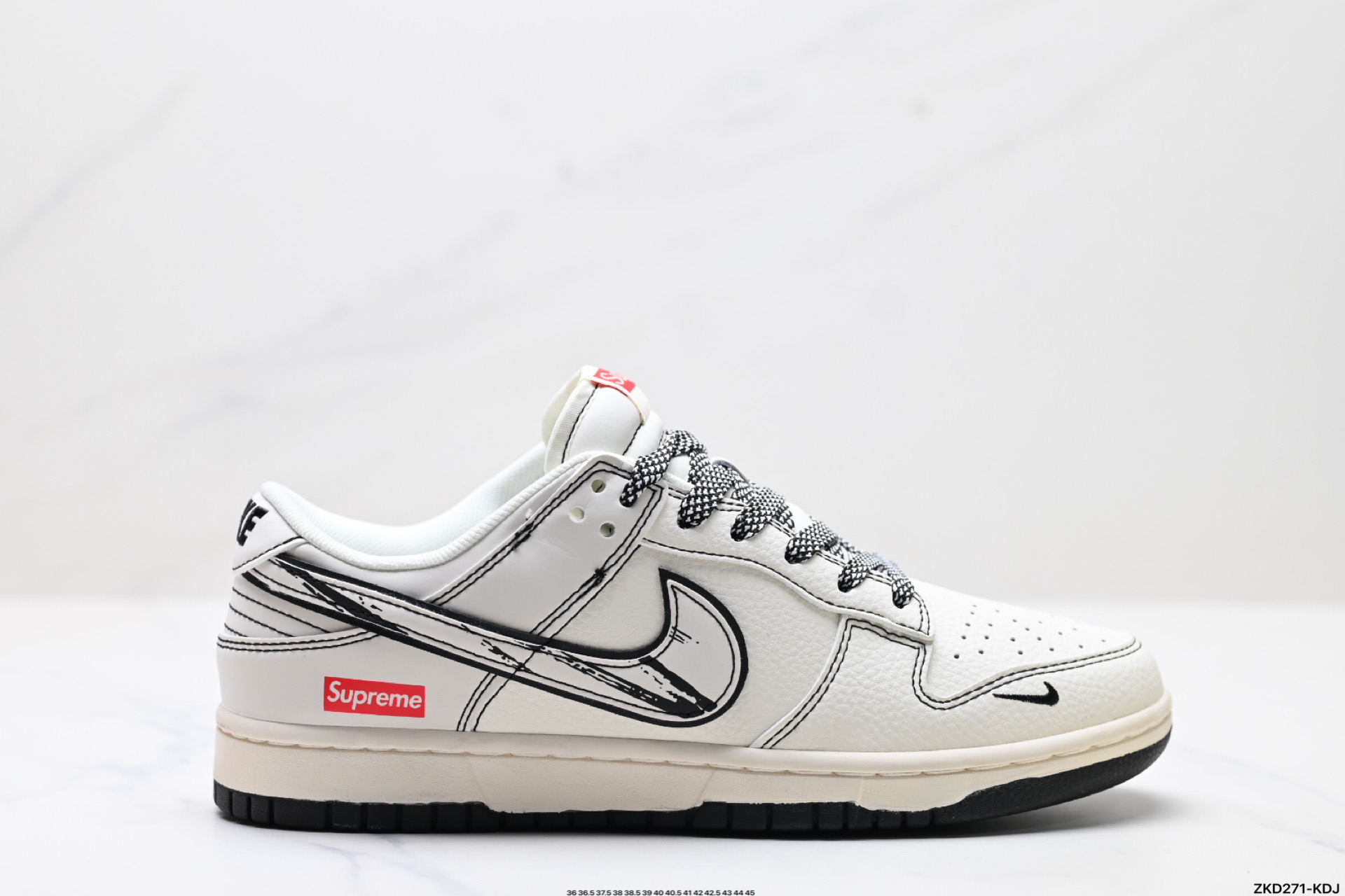 280 NK Dunk Low Retro “DIY高端定制” 低帮休闲运动板鞋   JJ2508-560