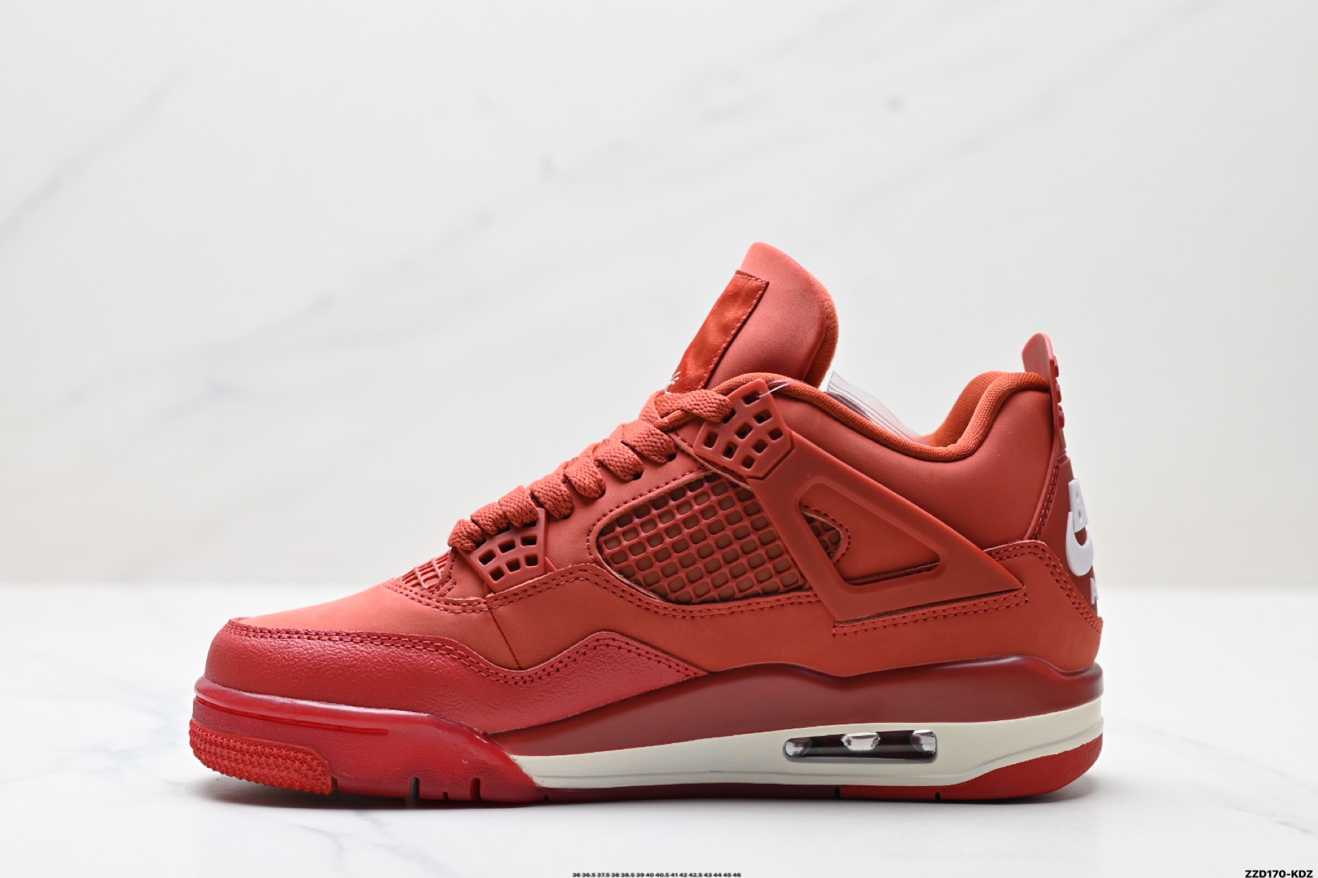 Nike Air Jordan 4 Retro Red Casual Sneakers, HF4340-800 4 i1743526797458 6698 0 2