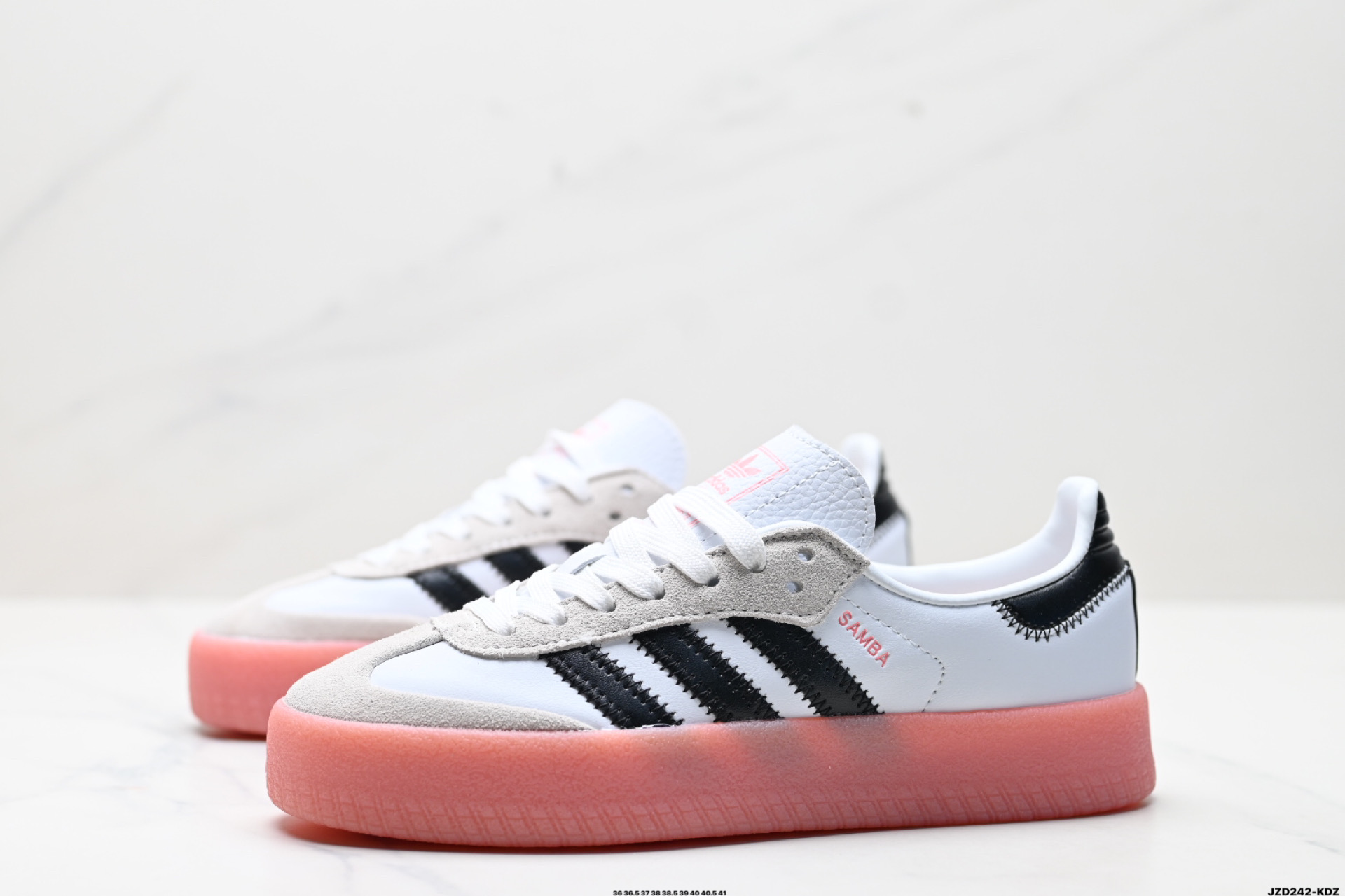 150 阿迪达斯三叶草Adidas Originals Sambae 桑巴舞系列绅士德训足球风百搭低帮休闲运动板鞋  JI3072