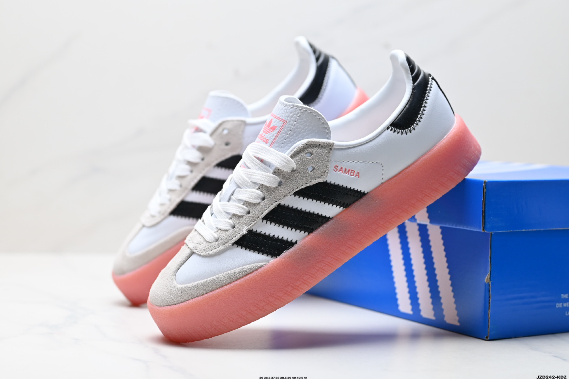 150 阿迪达斯三叶草Adidas Originals Sambae 桑巴舞系列绅士德训足球风百搭低帮休闲运动板鞋  JI3072