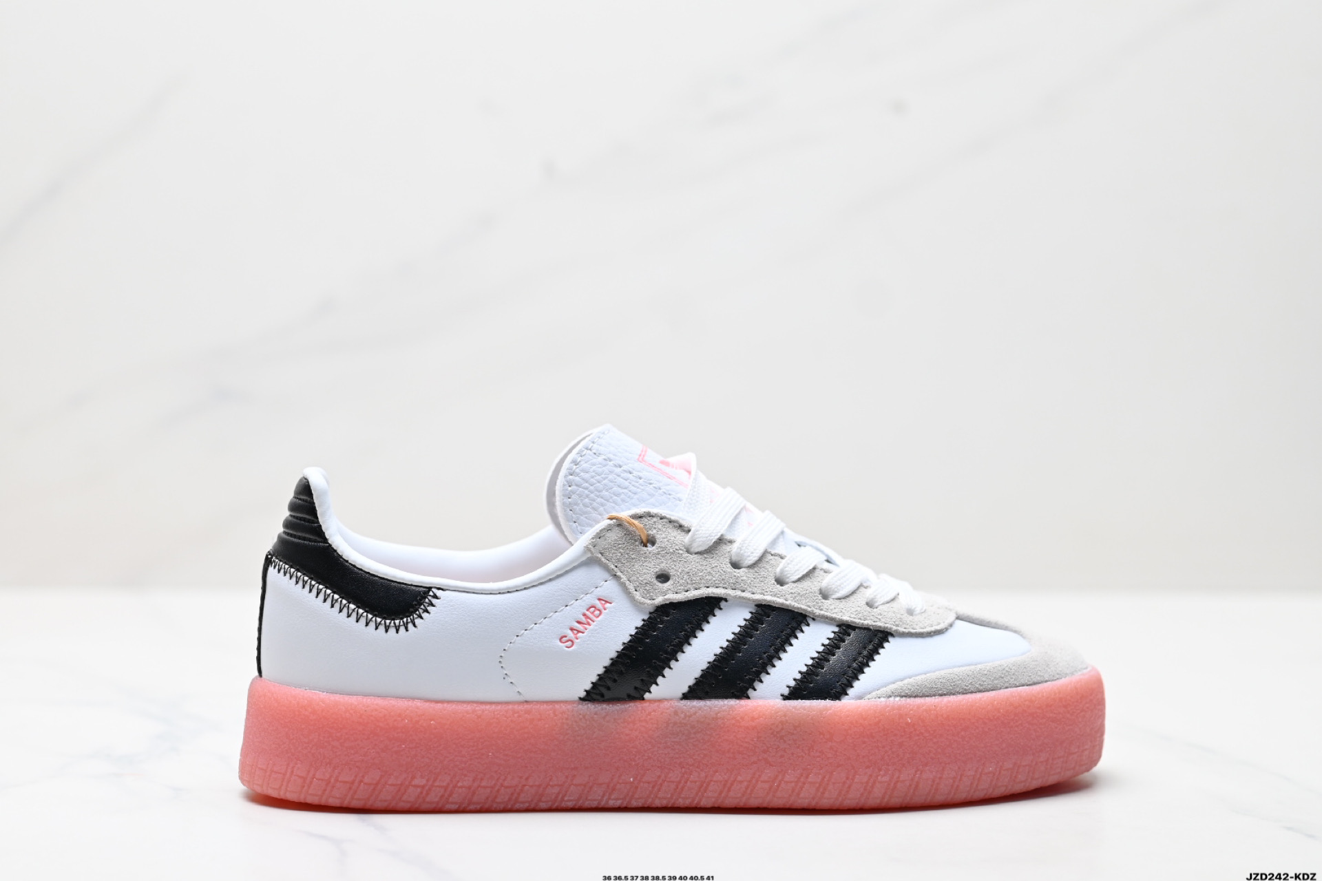 150 阿迪达斯三叶草Adidas Originals Sambae 桑巴舞系列绅士德训足球风百搭低帮休闲运动板鞋  JI3072