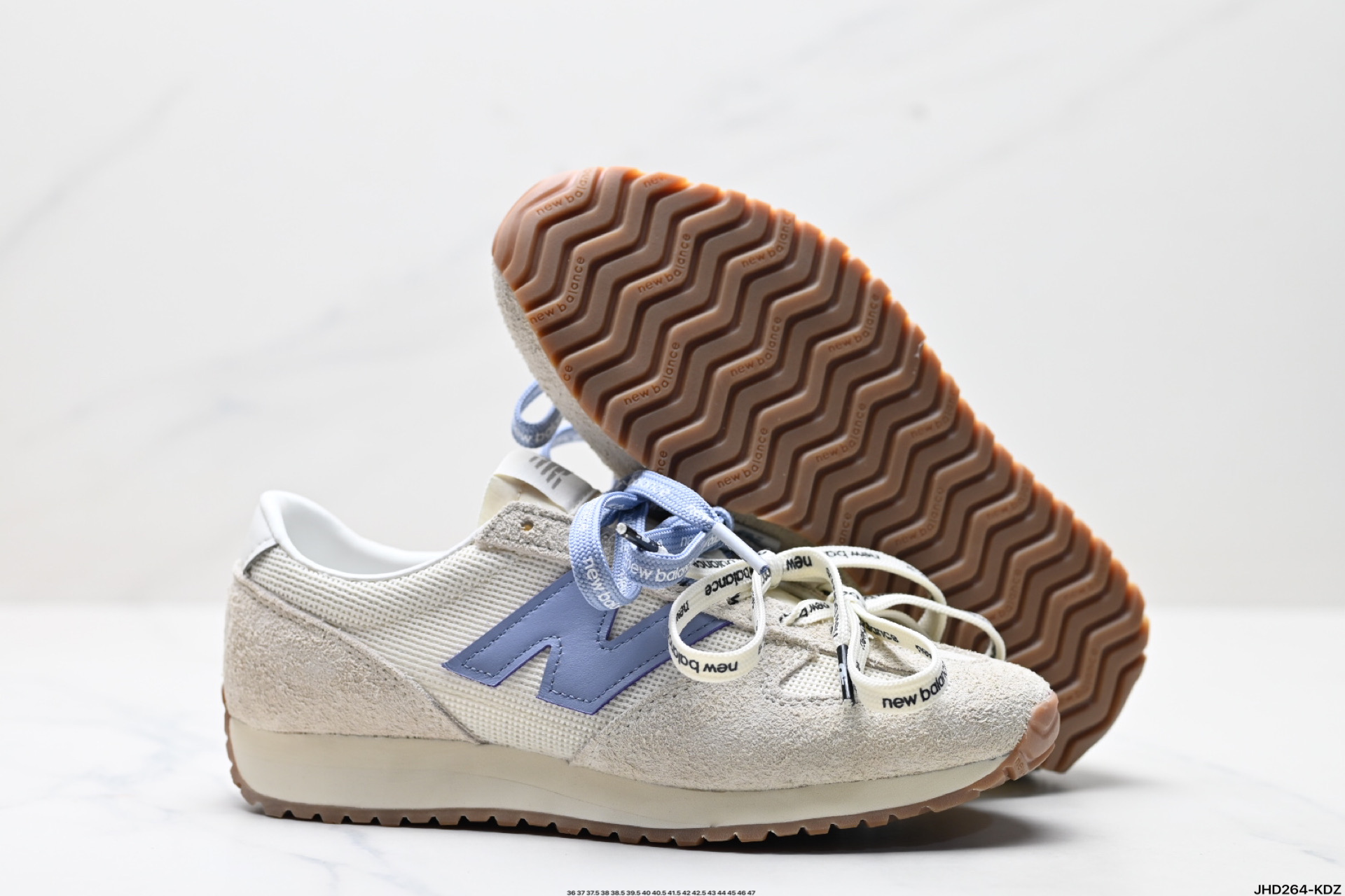 200 New Balance NB 471系列 织物牛剖层革 复古时尚 防滑耐磨低帮 生活休闲鞋  U471AA