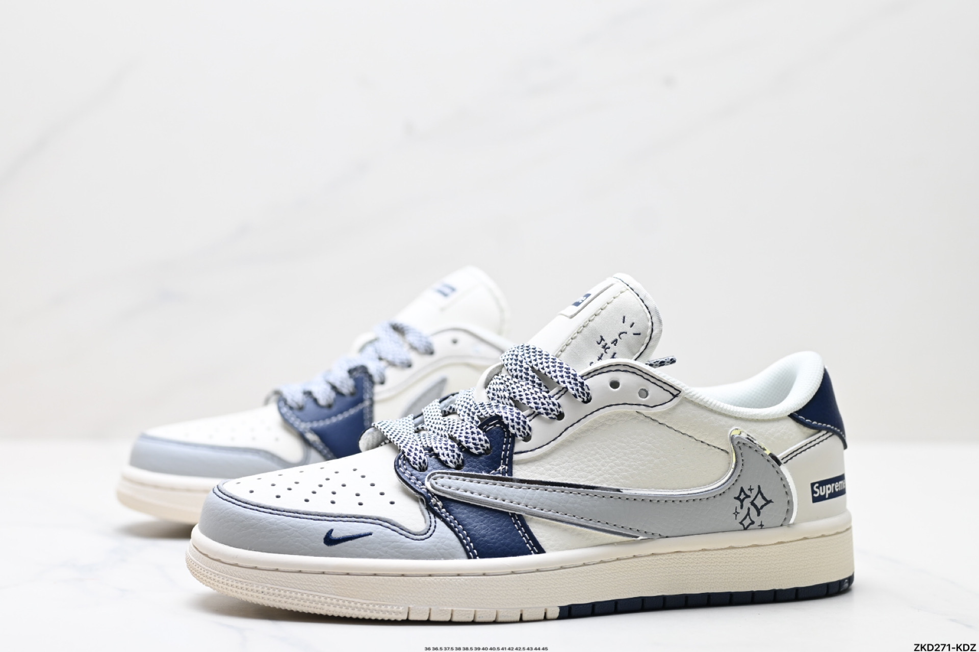 280 AJ1倒勾Travis Scott x Air Jordan 1 ” Reverse Mocha “ AJ1乔1 TS 闪电 联名倒钩 低帮文化篮球鞋 XS7079-549