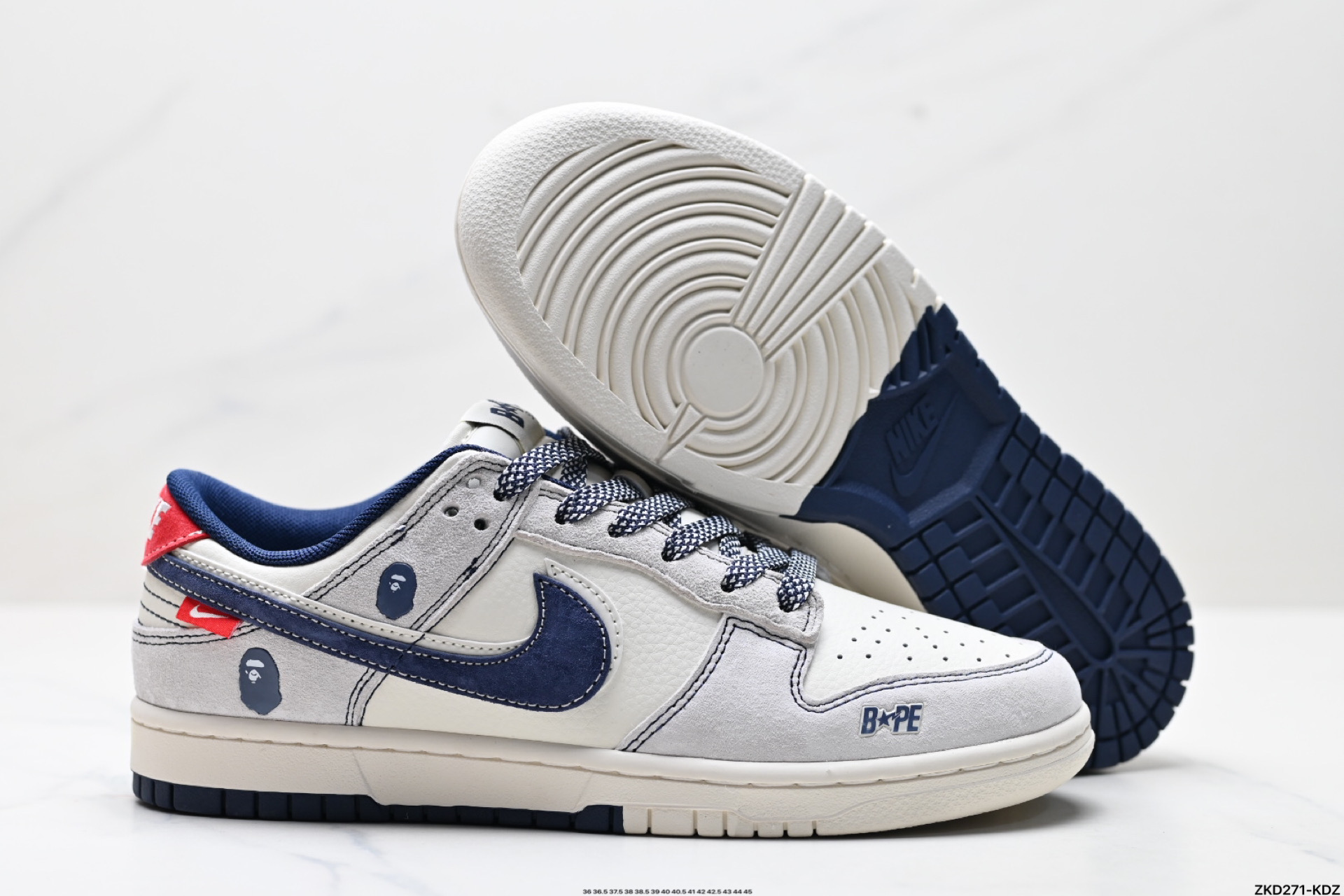 280 NK Dunk Low Retro “DIY高端定制” 低帮休闲运动板鞋   SJ2558-018