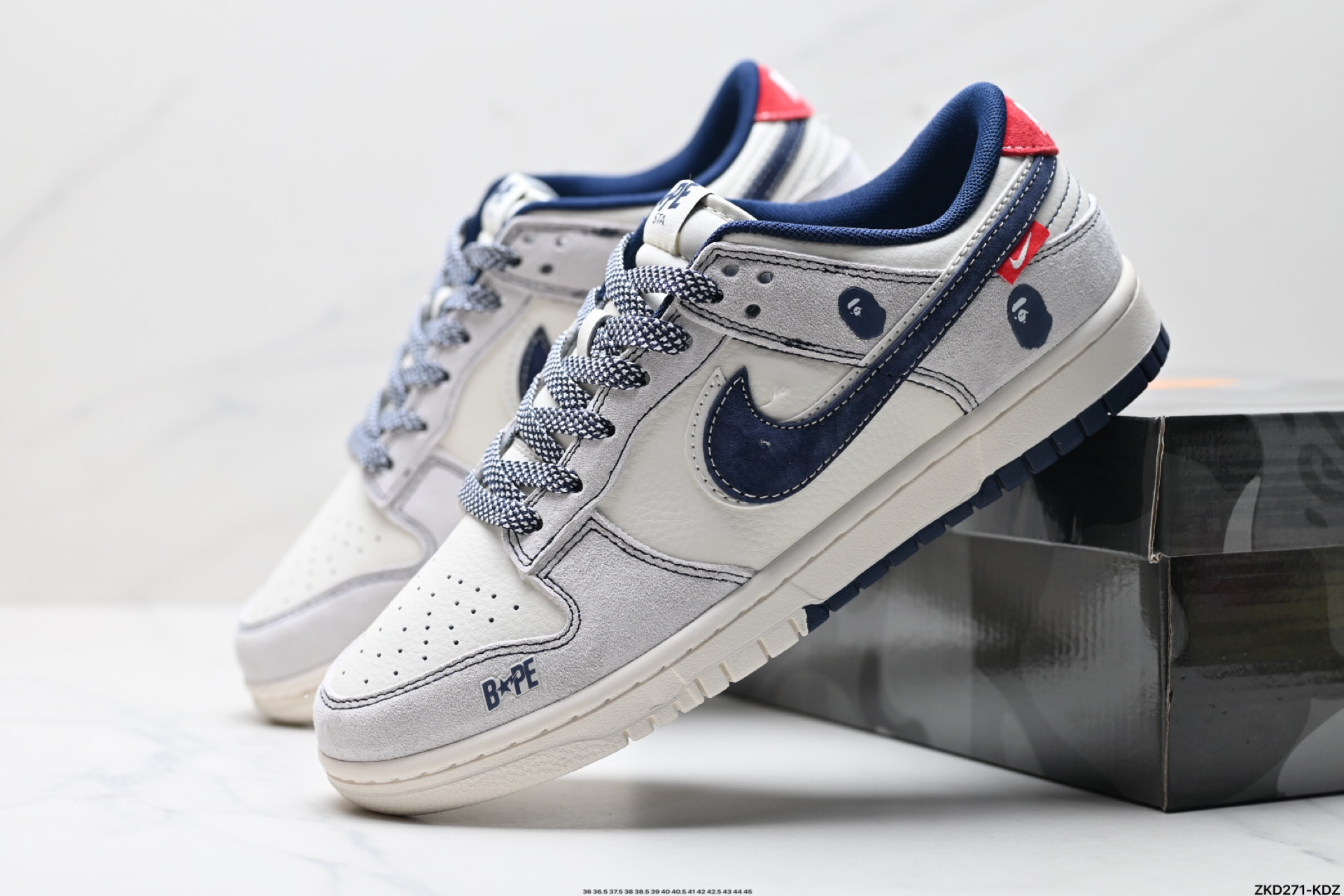 280 NK Dunk Low Retro “DIY高端定制” 低帮休闲运动板鞋   SJ2558-018