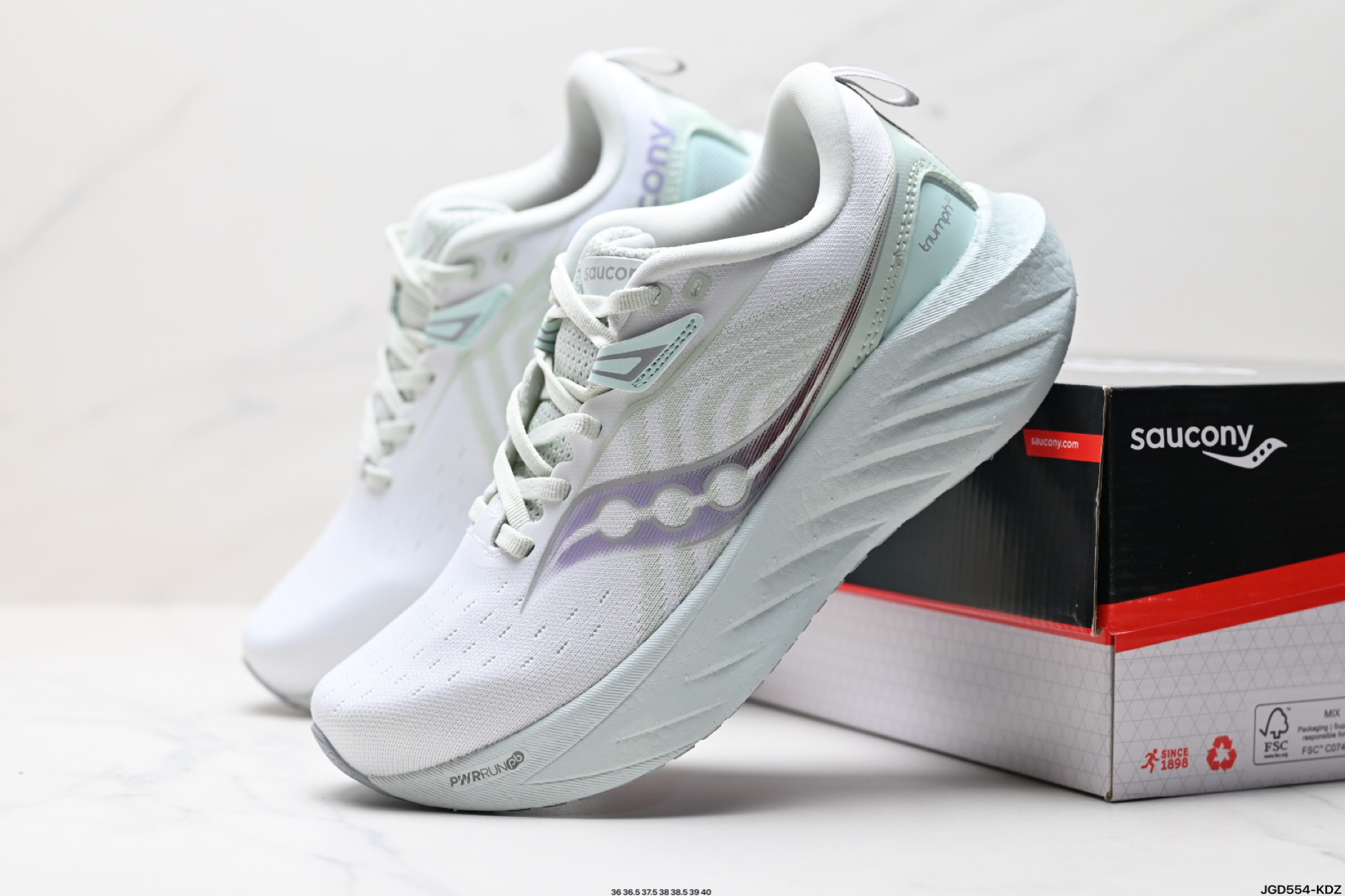 190 Saucony TRIUMPH 22 索康尼胜利 旗舰级缓震 慢跑减震透气 低帮训练跑步鞋  S20964-200