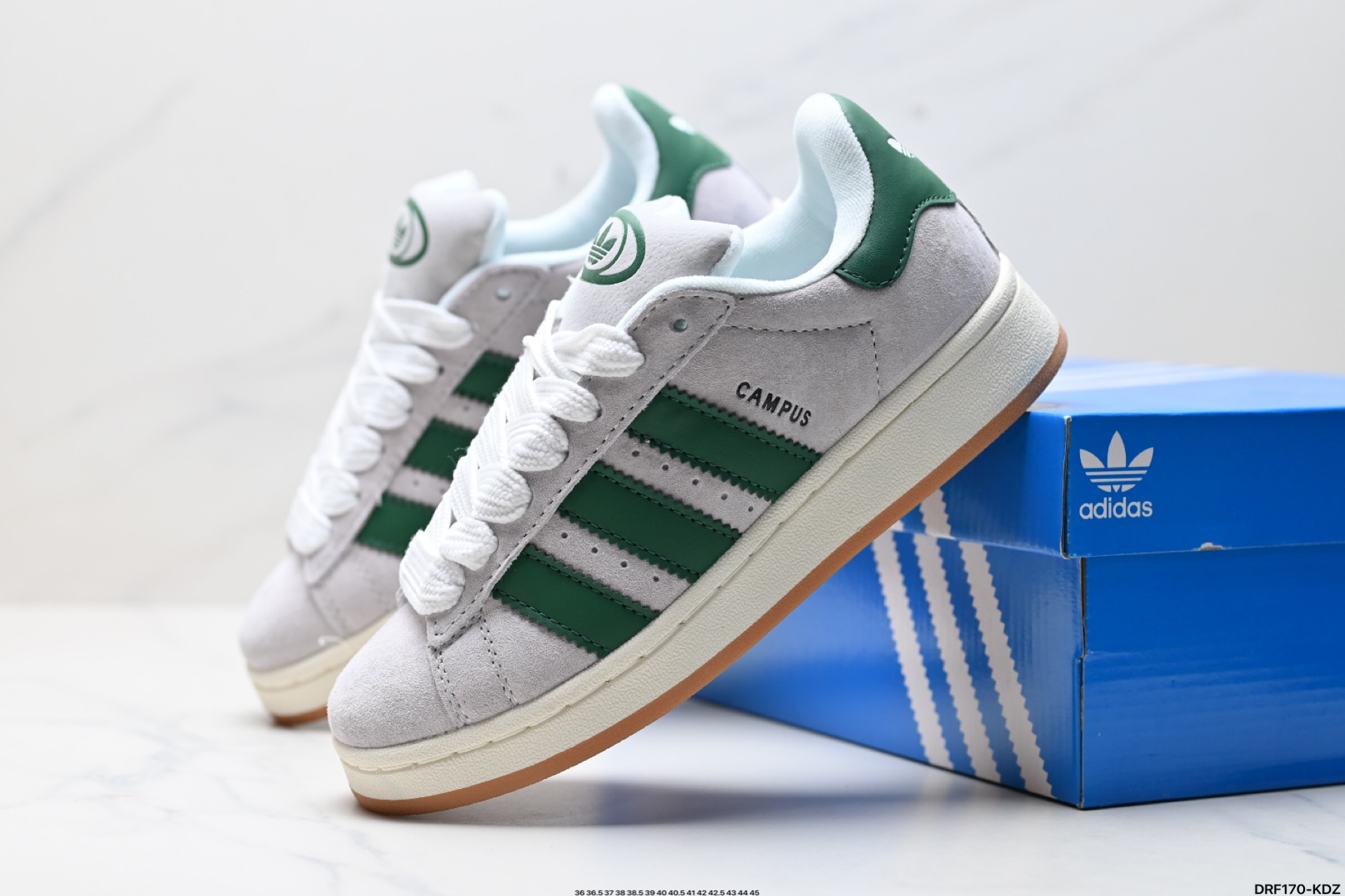 Adidas Originals Campus 00s Low-Top Sneakers - Blue Suede Retro Style 25 i1743530345544 4271 0 7
