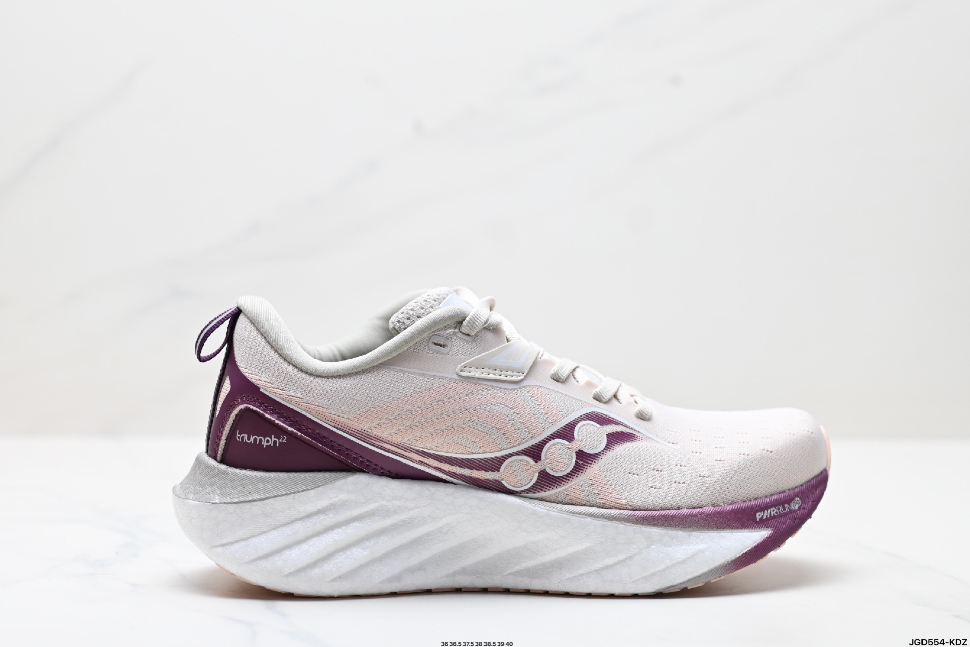 190 Saucony TRIUMPH 22 索康尼胜利 旗舰级缓震 慢跑减震透气 低帮训练跑步鞋  S10964-245