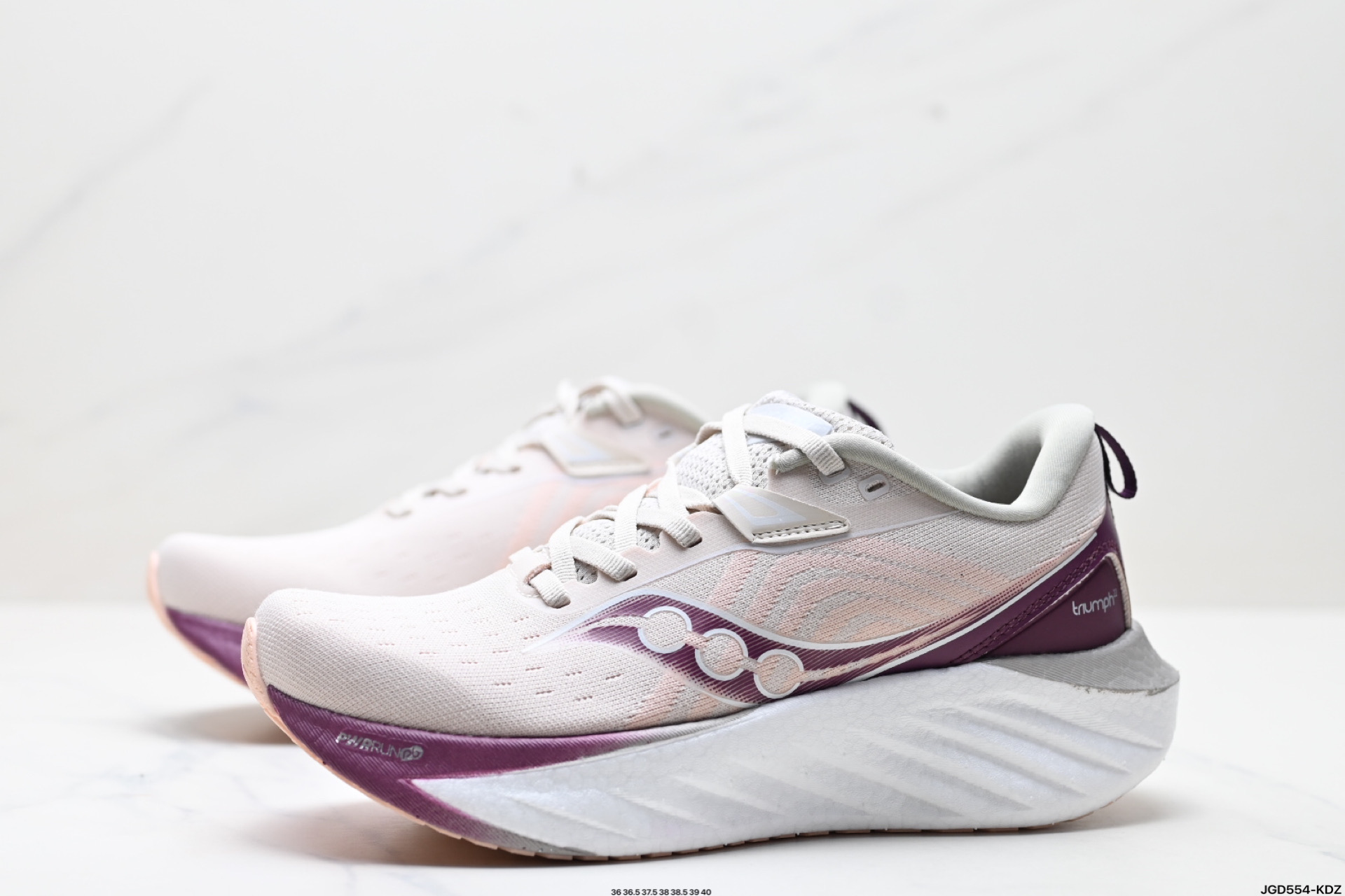 190 Saucony TRIUMPH 22 索康尼胜利 旗舰级缓震 慢跑减震透气 低帮训练跑步鞋  S10964-245