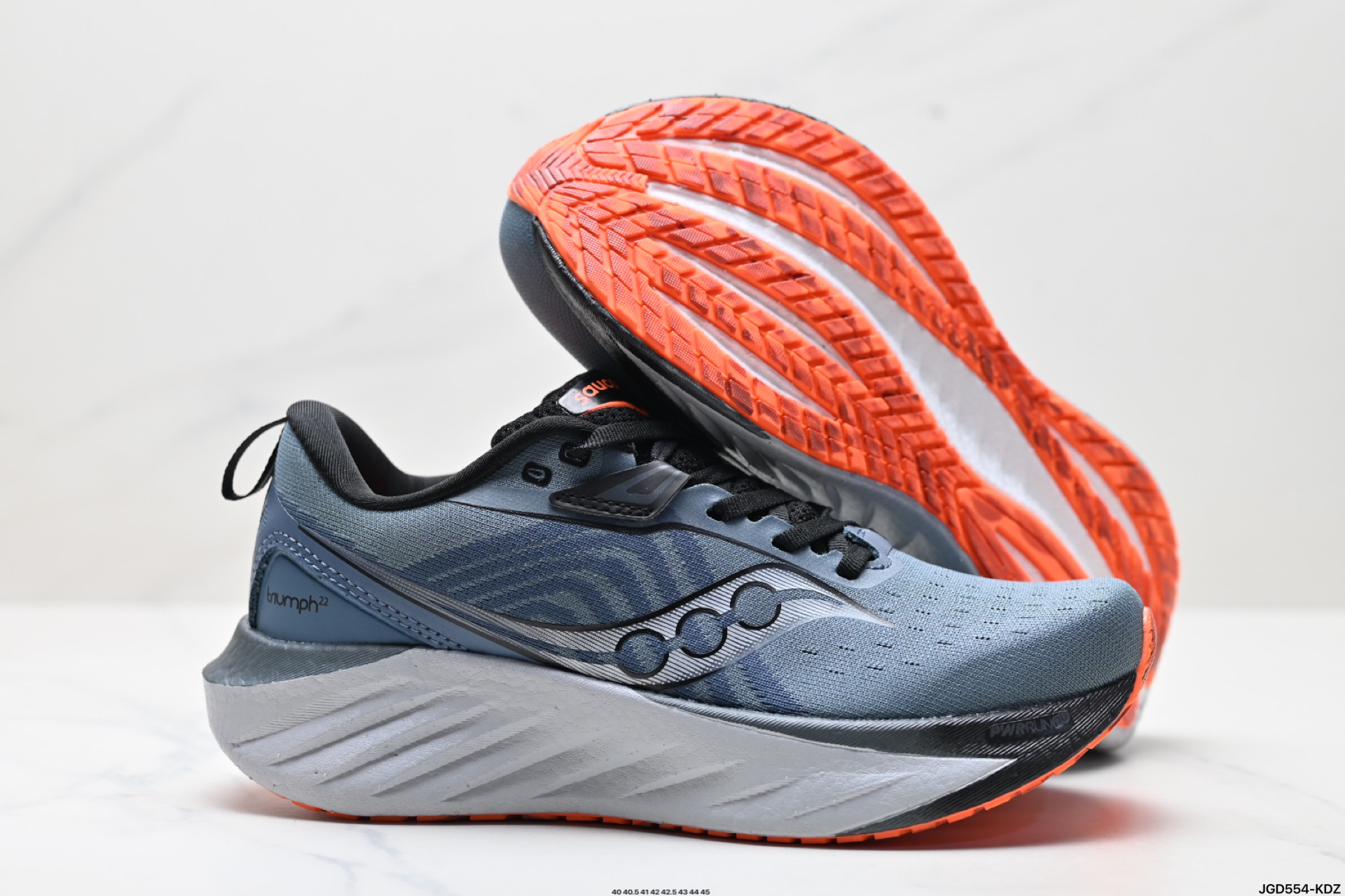 190 Saucony TRIUMPH 22 索康尼胜利 旗舰级缓震 慢跑减震透气 低帮训练跑步鞋  S20964-250