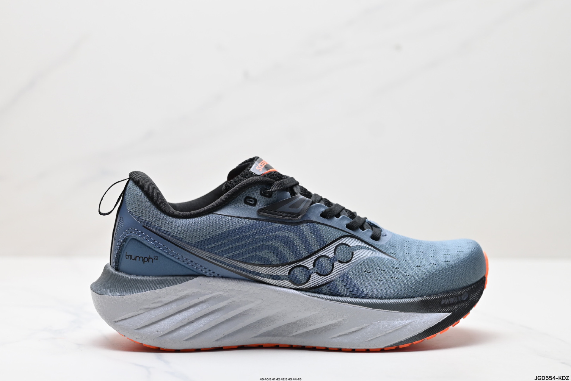 190 Saucony TRIUMPH 22 索康尼胜利 旗舰级缓震 慢跑减震透气 低帮训练跑步鞋  S20964-250