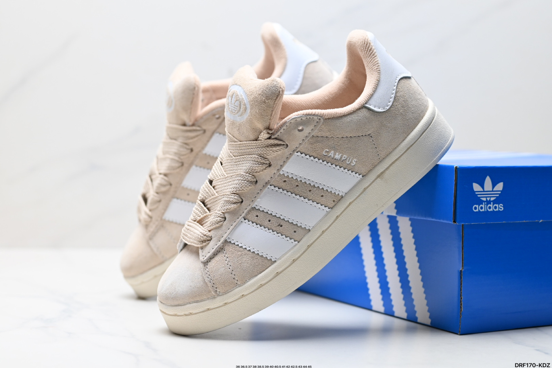 Adidas Originals Campus 00s Low-Top Sneakers - Blue Suede Retro Style 24 i1743530670047 3684 0 7