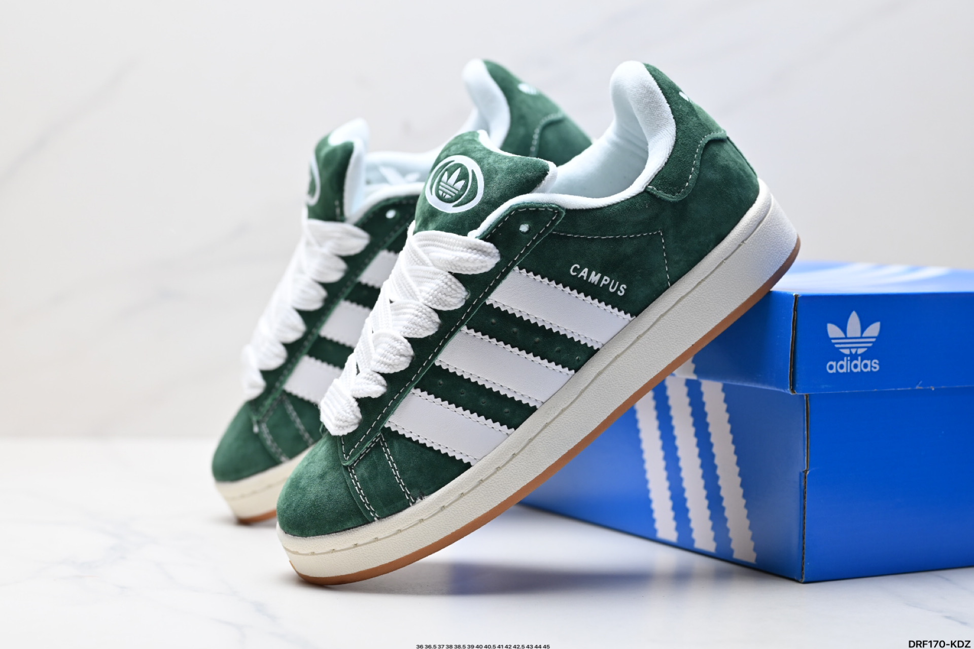 Adidas Originals Campus 00s Low-Top Sneakers - Blue Suede Retro Style 21 i1743530716823 4993 0 7