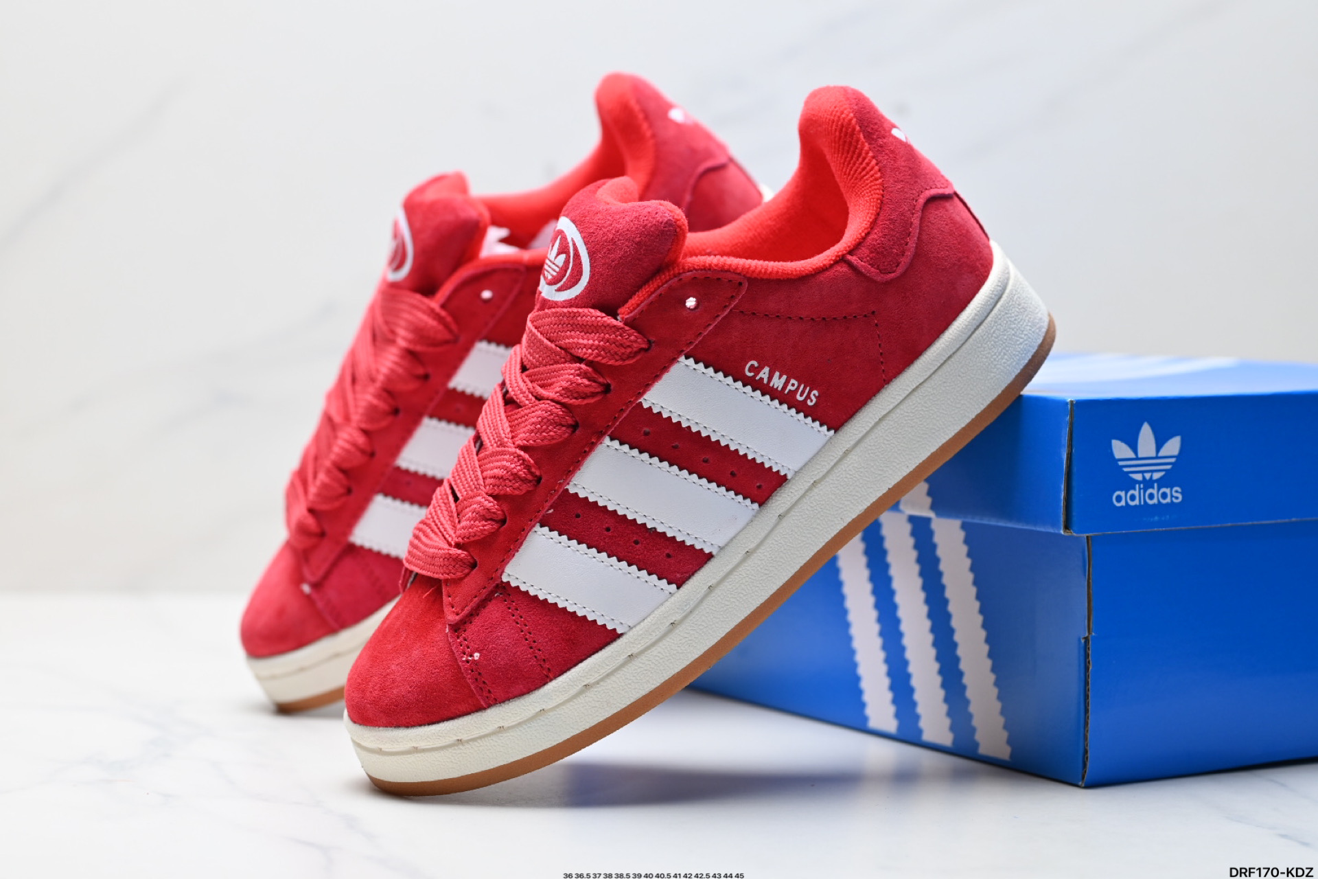 Adidas Originals Campus 00s Low-Top Sneakers - Blue Suede Retro Style 20 i1743530731723 6548 0 7