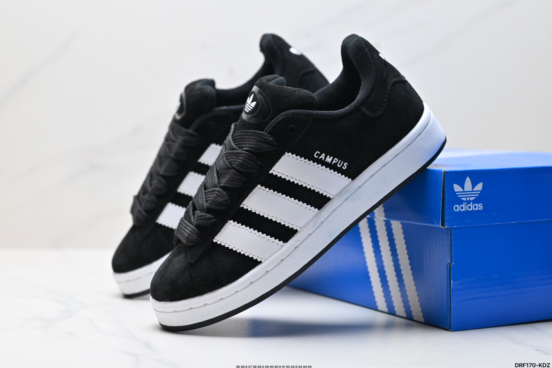 Adidas Originals Campus 00s Low-Top Sneakers - Blue Suede Retro Style 19 i1743530746378 3409 0 7