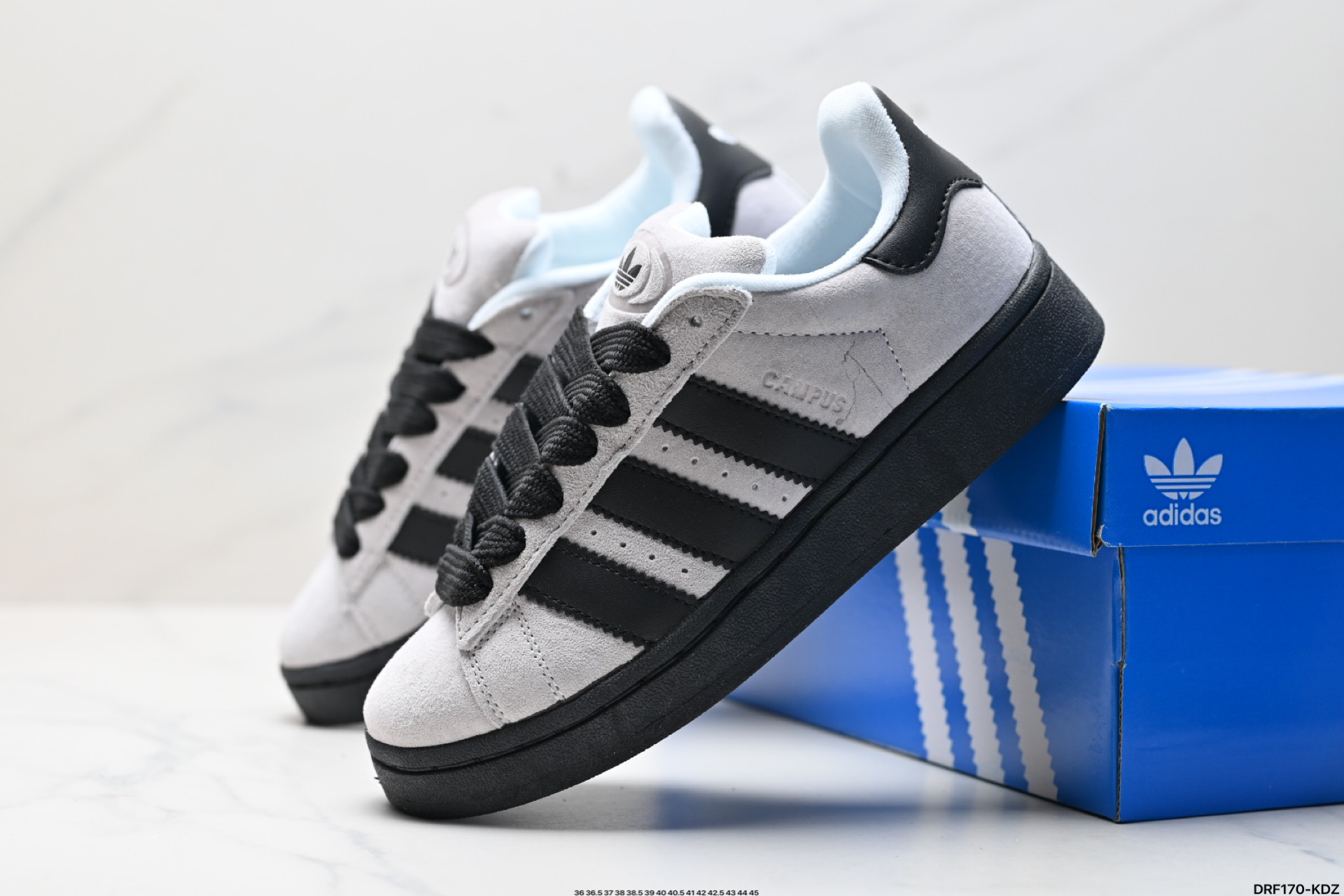 Adidas Originals Campus 00s Low-Top Sneakers - Blue Suede Retro Style 10 i1743530870689 3690 0 8