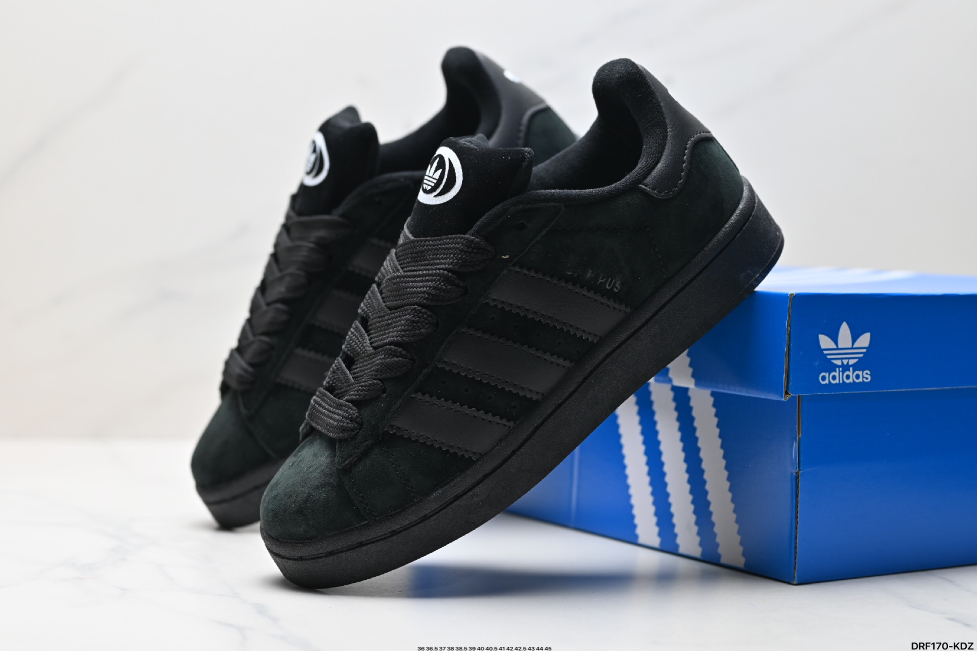 Adidas Originals Campus 00s Low-Top Sneakers - Blue Suede Retro Style 14 i1743530870689 9847 0 12