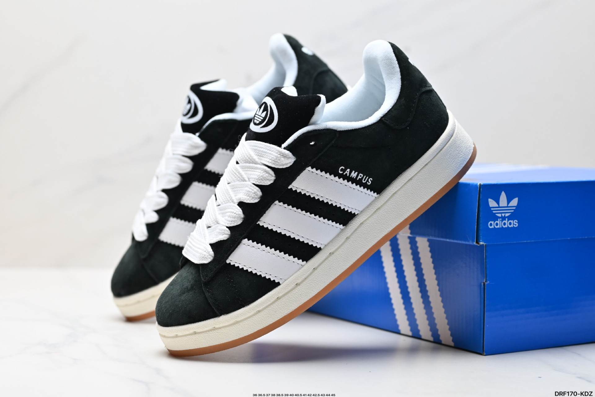 Adidas Originals Campus 00s Low-Top Sneakers - Blue Suede Retro Style 6 i1743530870690 3912 0 4